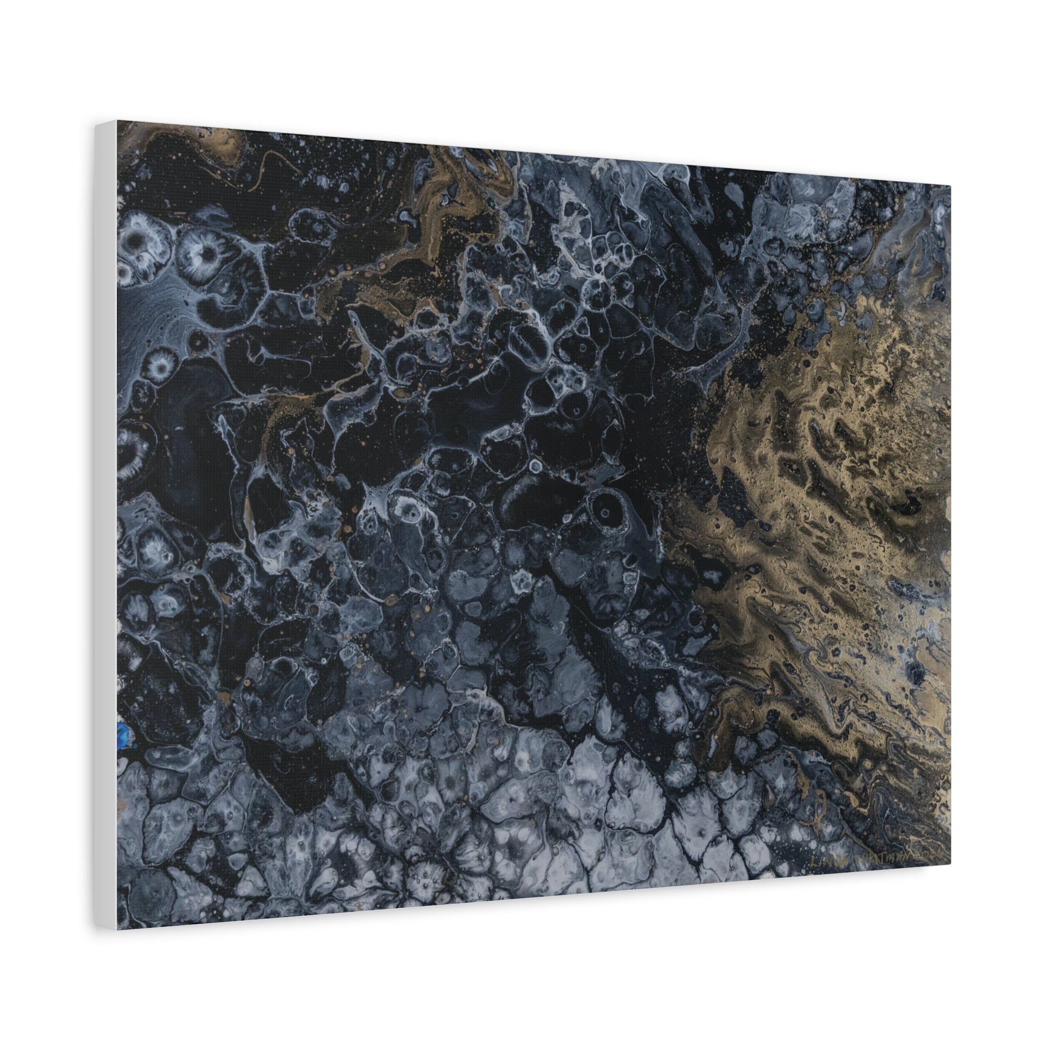 Stormy Coast - Matte Stretched Wall Art