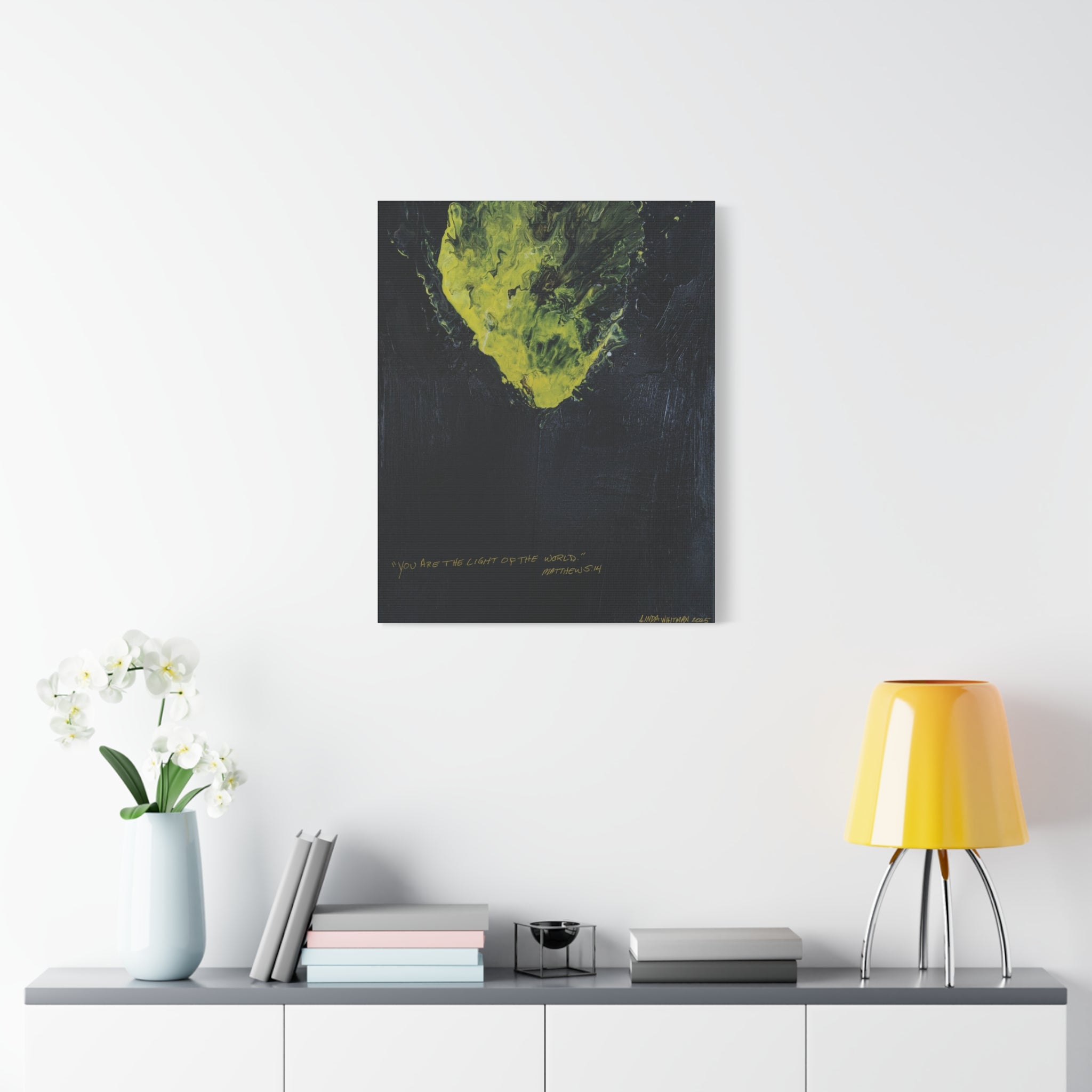 "You Are the Light of the World" - Stretched Matte Canvas