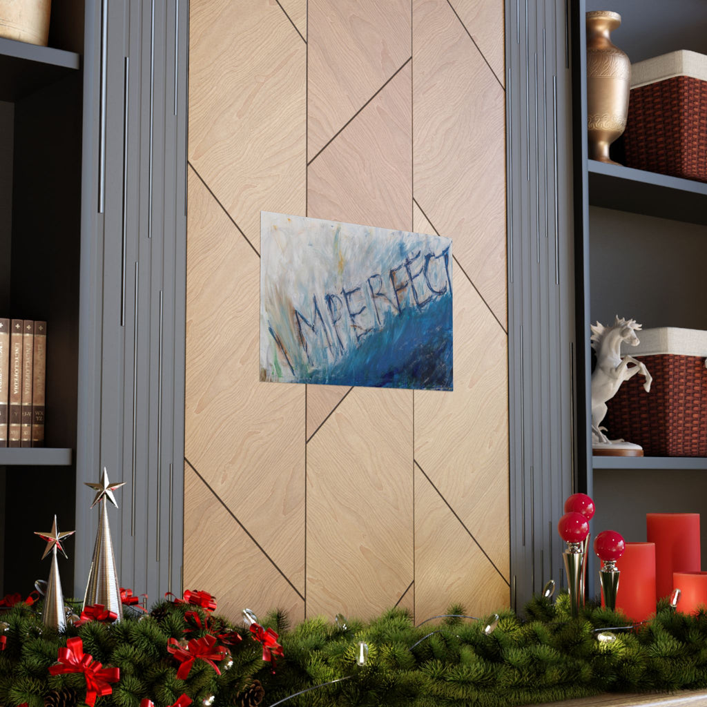 Imperfect - Matte Horizontal Poster