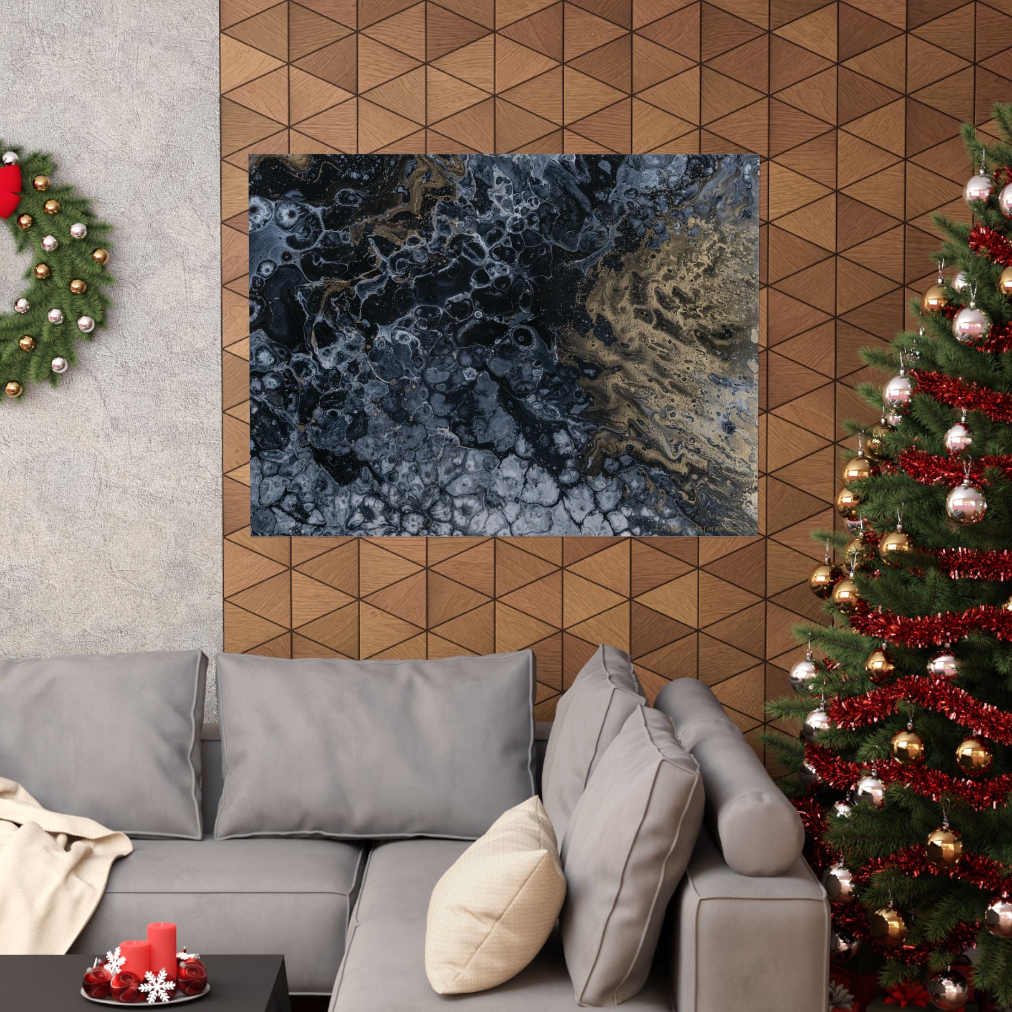 Stormy Coast - Matte Poster