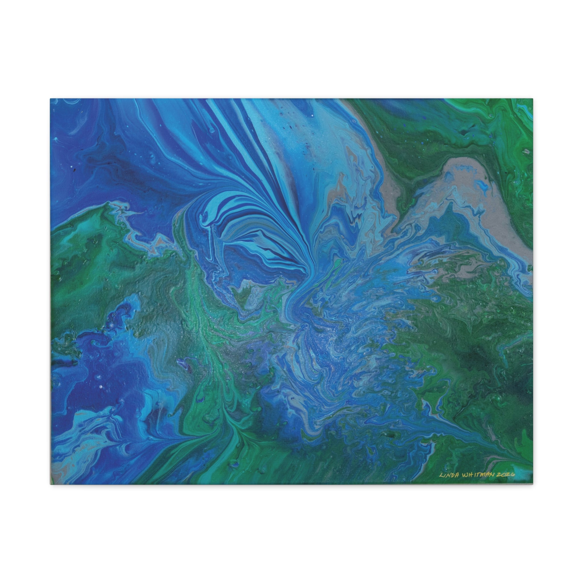 Ocean Motion - Matte Canvas