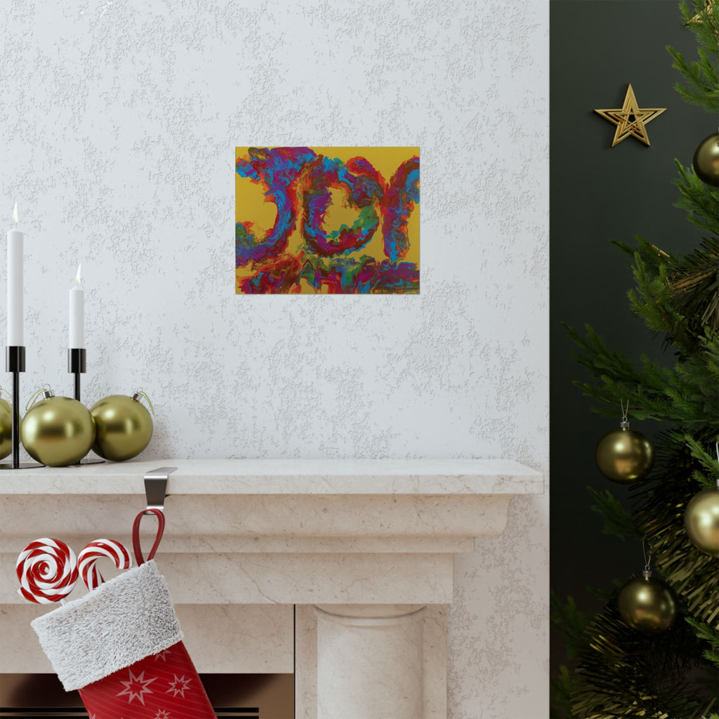 JOY - Matte Horizontal Poster