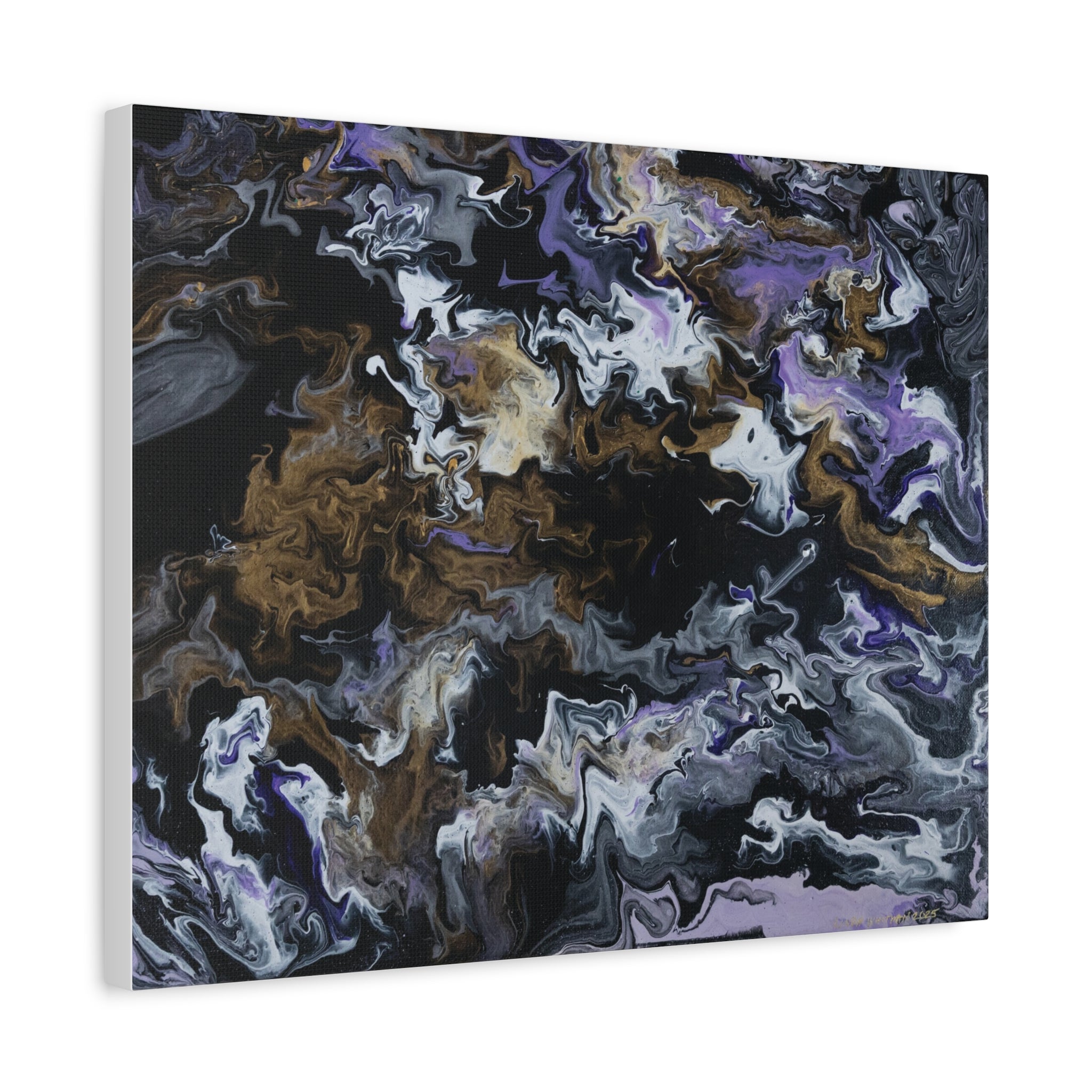 Storm of the Mind —  Matte Stretched Wall Art