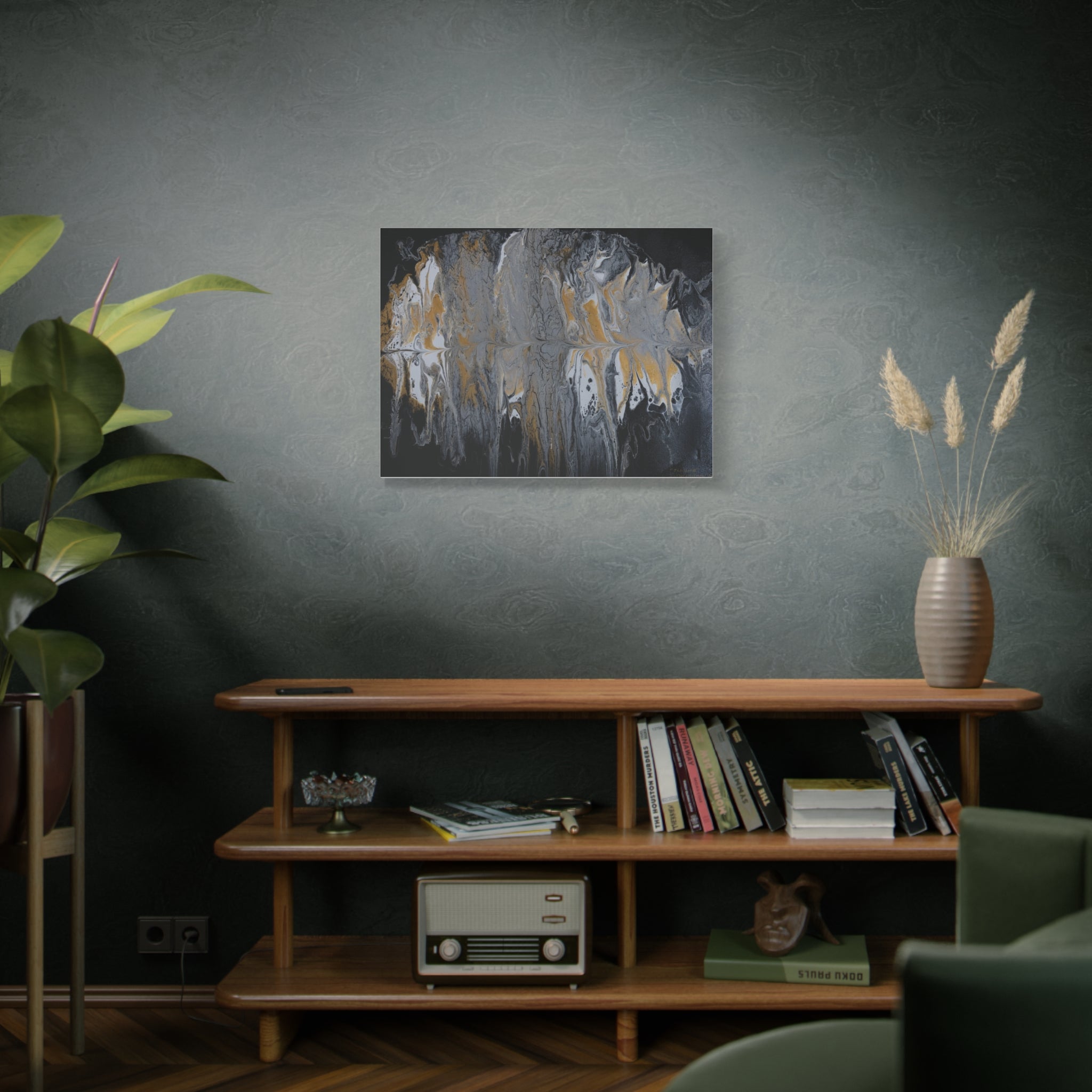 Flatline - Matte Canvas Print