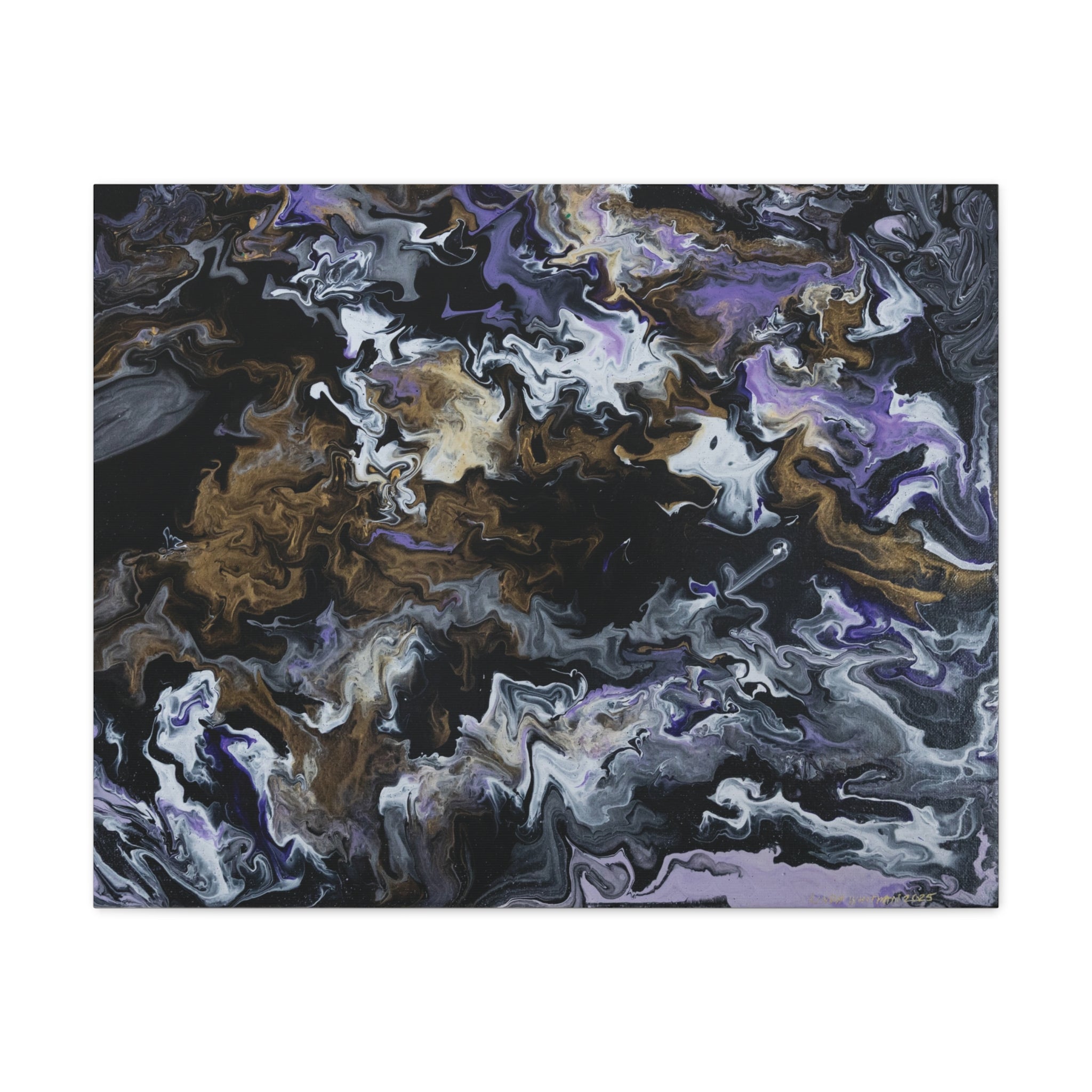 Storm of the Mind —  Matte Stretched Wall Art