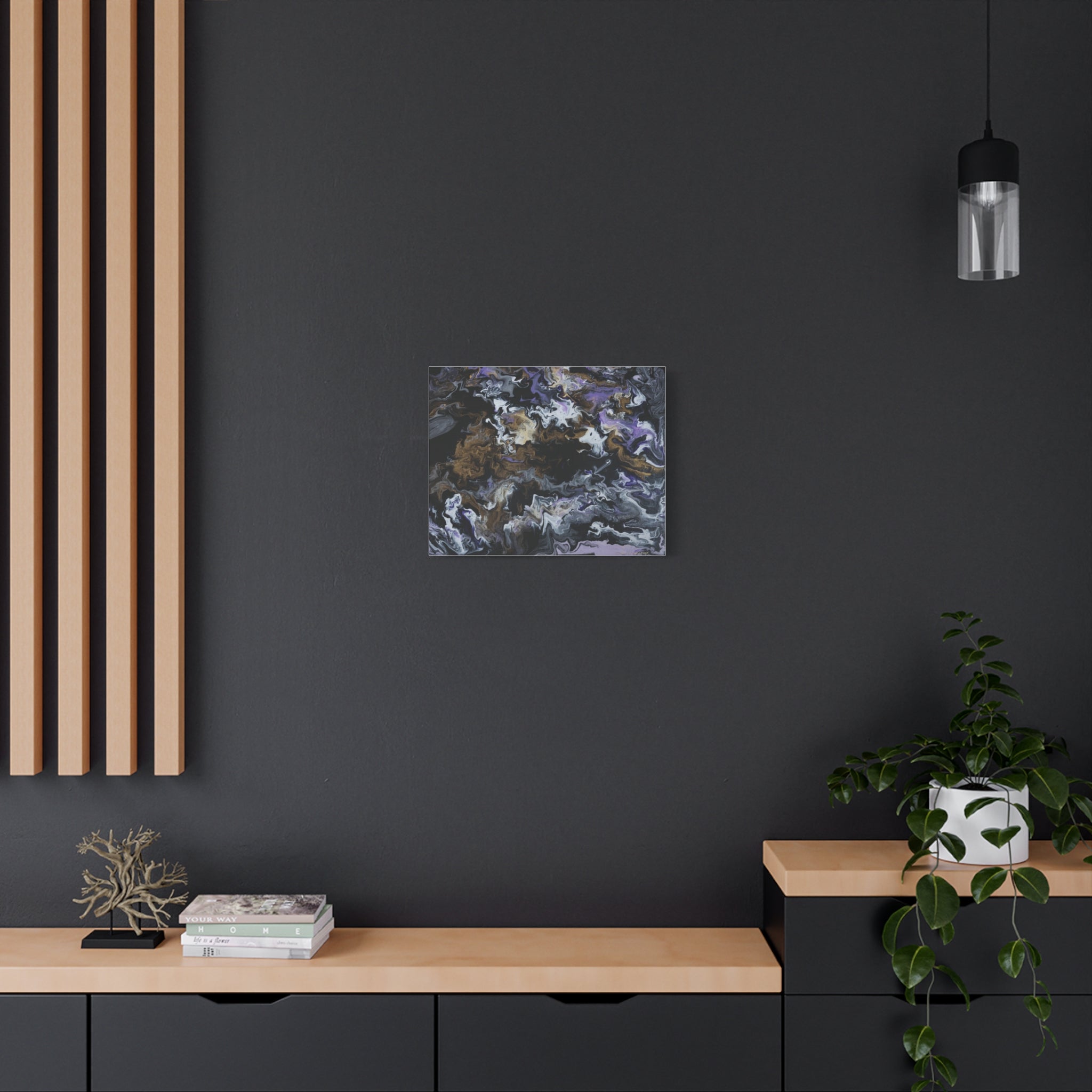 Storm of the Mind —  Matte Stretched Wall Art