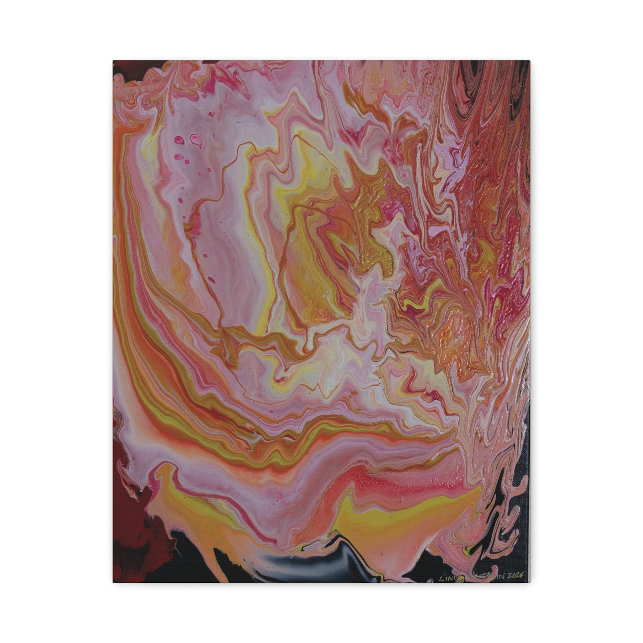 Pink Sunrise - Matte Canvas Wall Art