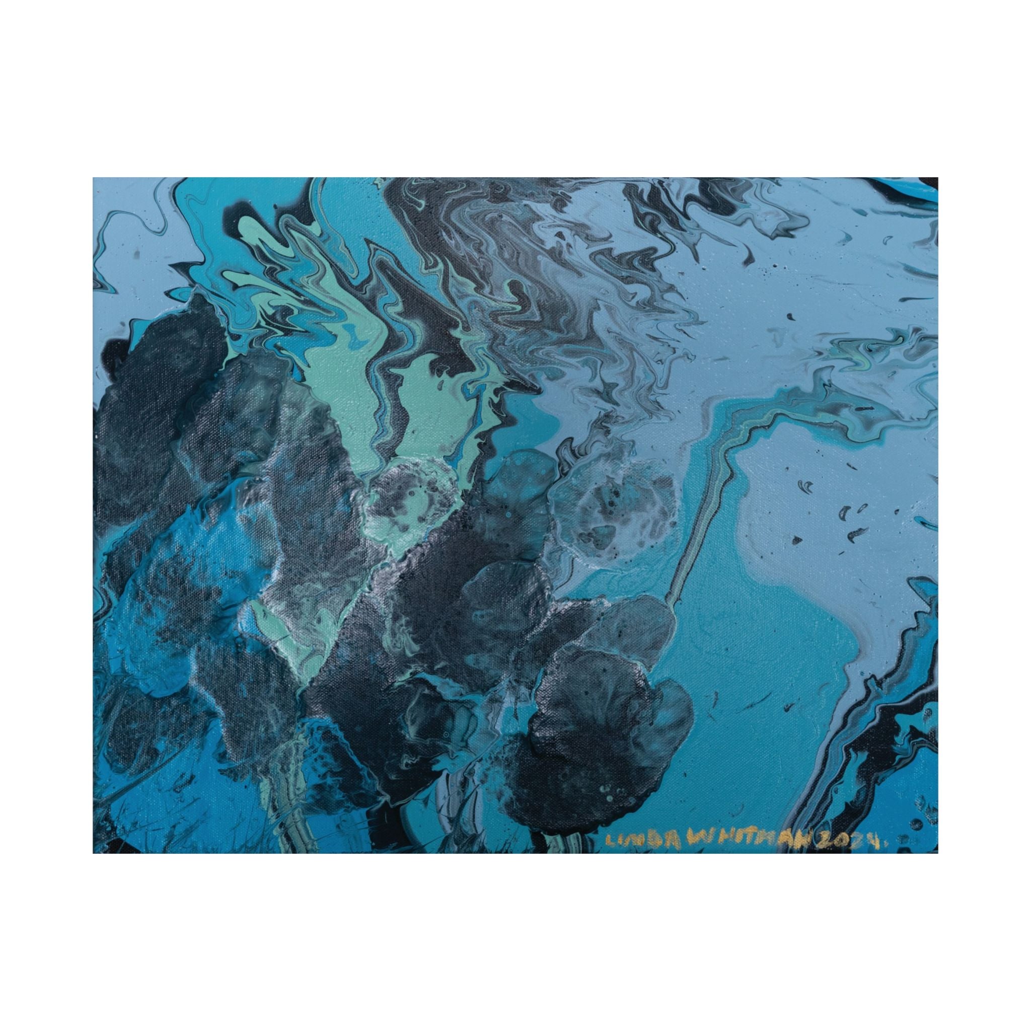 Calming Tide - Matte Horizontal Poster