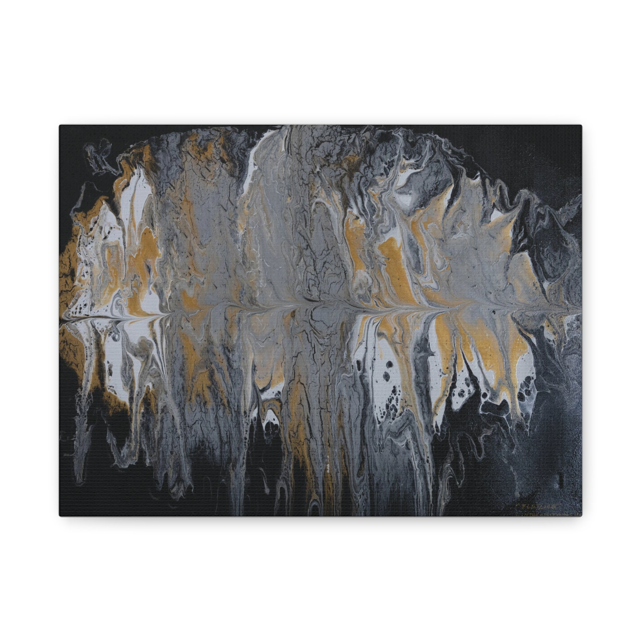 Flatline - Matte Canvas Print