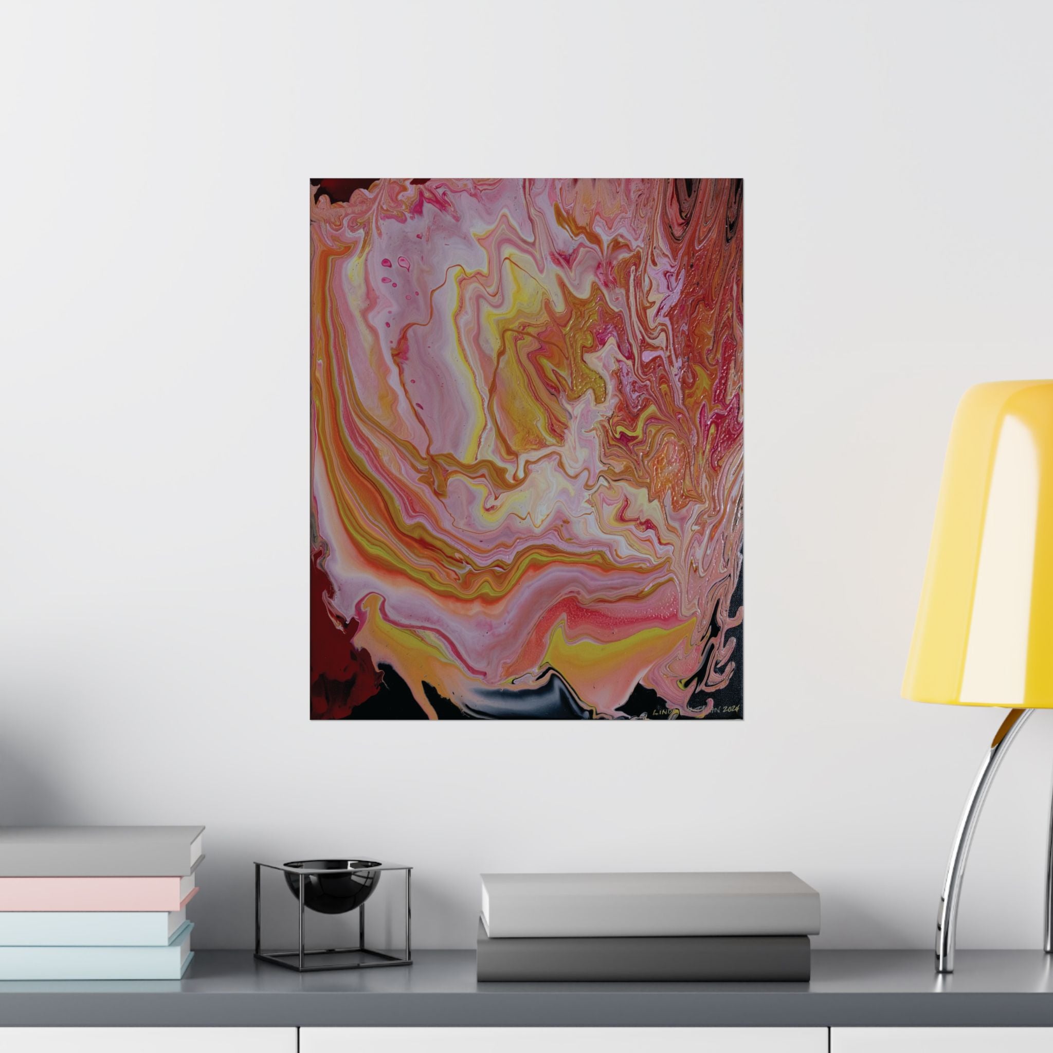 Pink Sunset - Matte Poster
