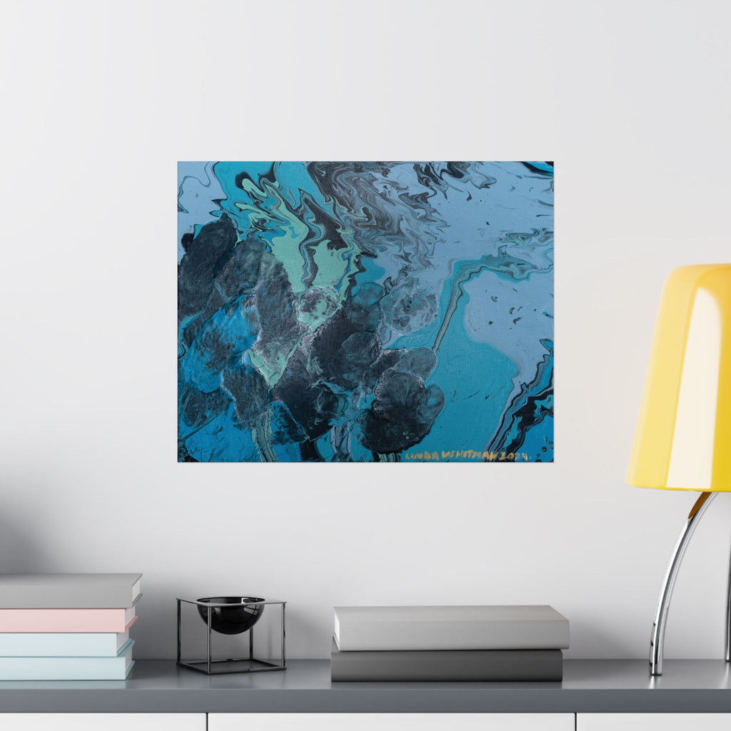 Calming Tide - Matte Horizontal Poster