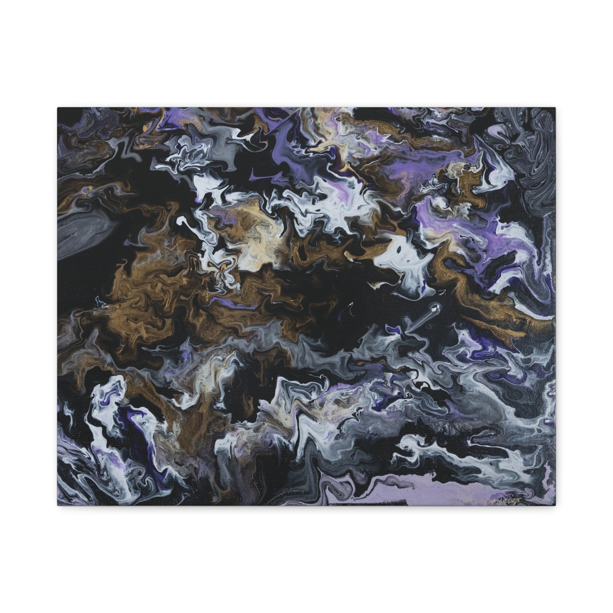 Storm of the Mind —  Matte Stretched Wall Art