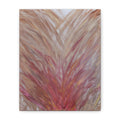Blush Feathers -  Matte Canvas Print