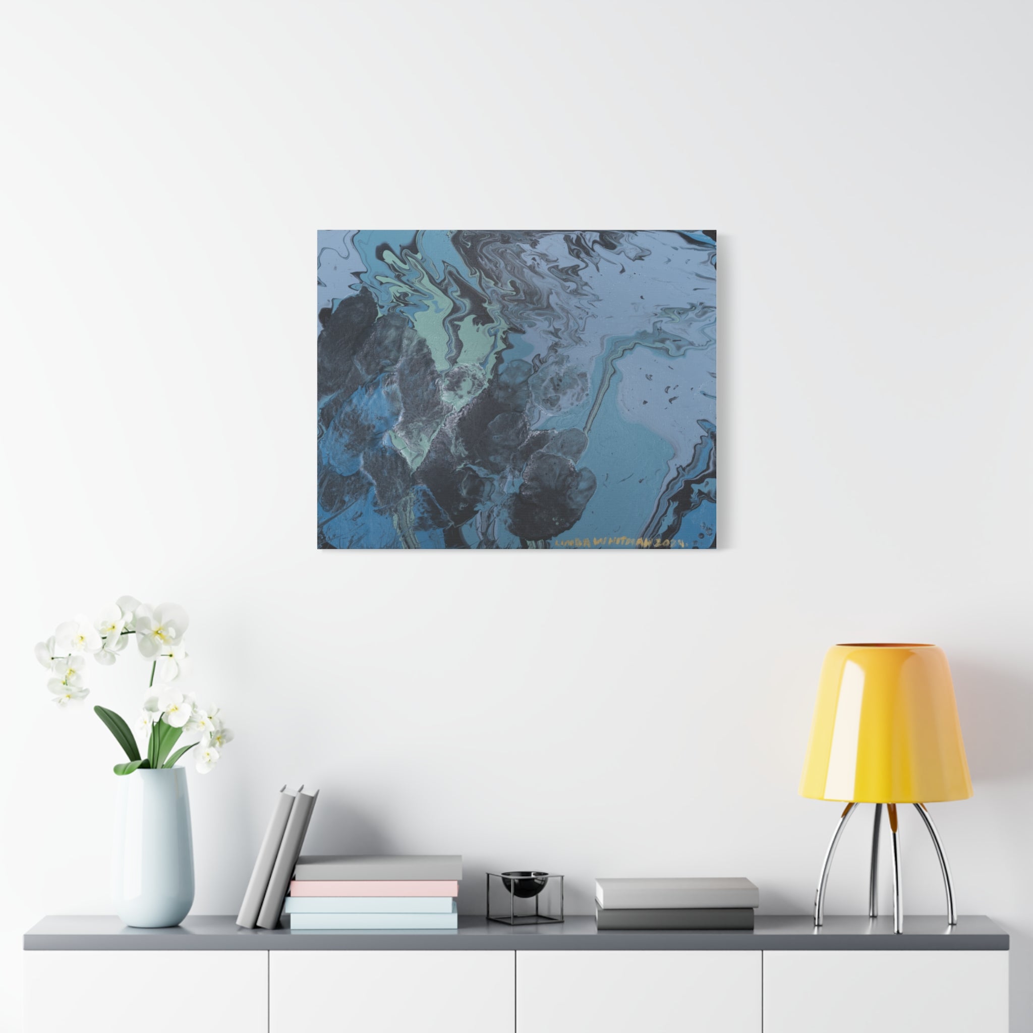Calming Tide — Matte Stretched Wall Art