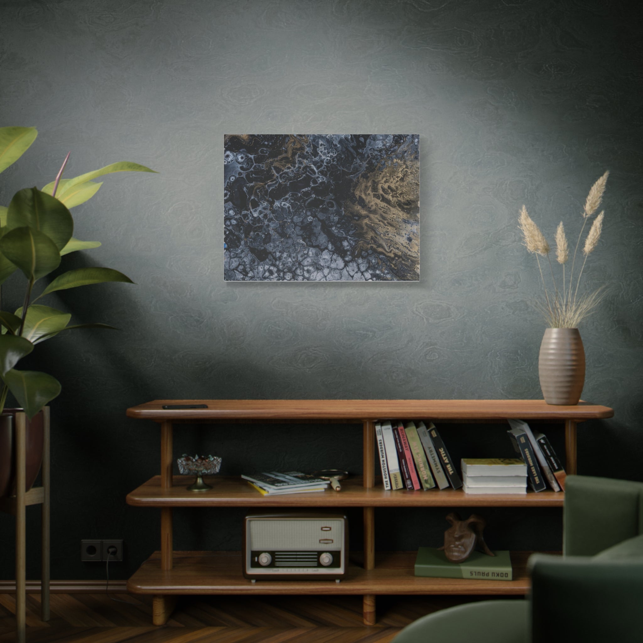 Stormy Coast - Matte Stretched Wall Art
