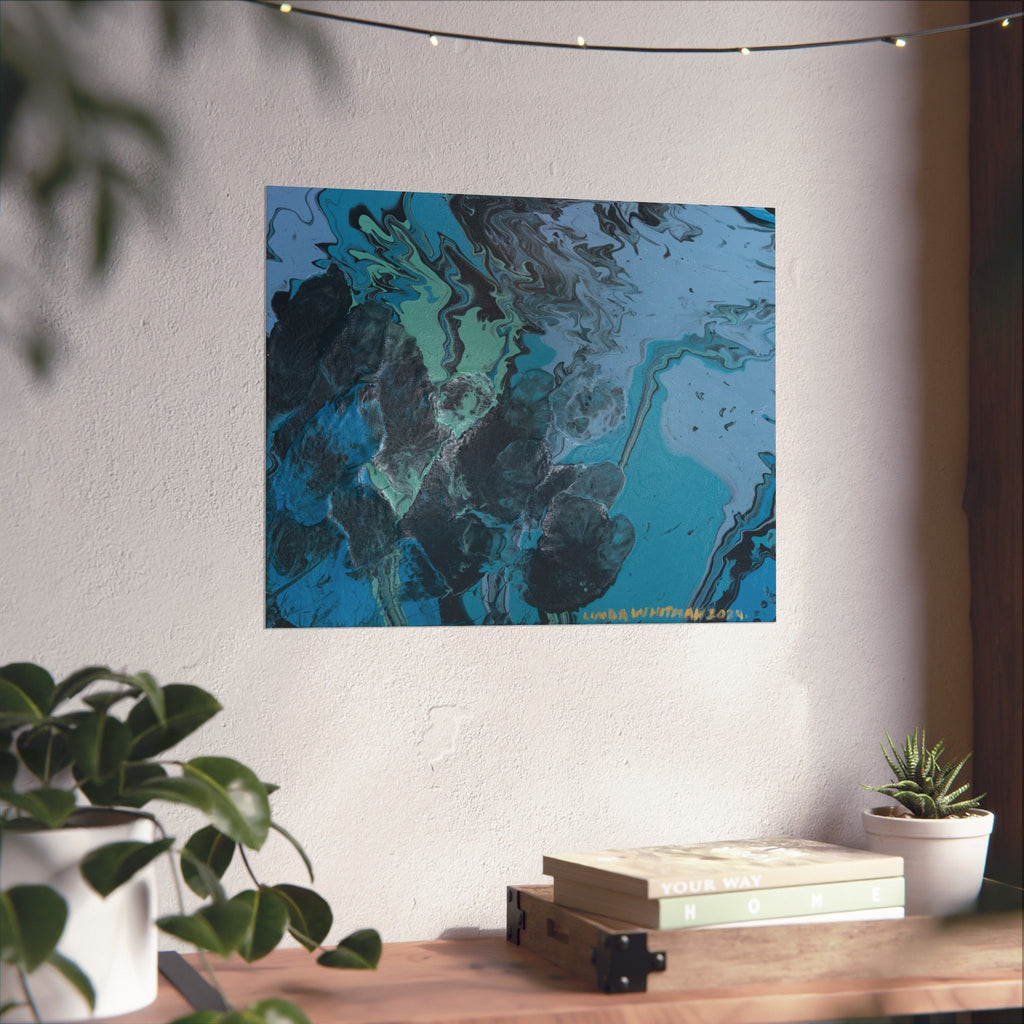Calming Tide - Matte Horizontal Poster