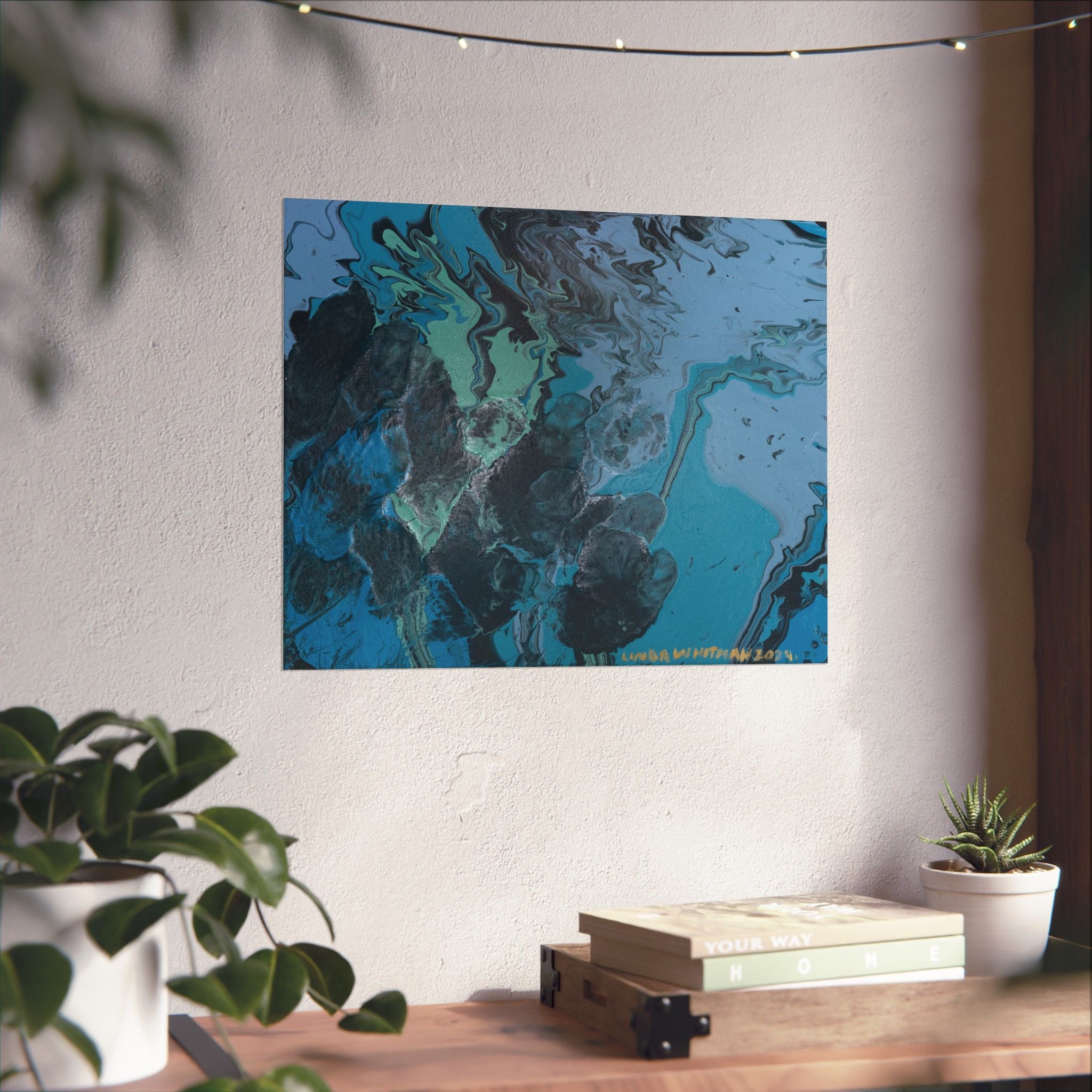 Calming Tide - Matte Horizontal Poster