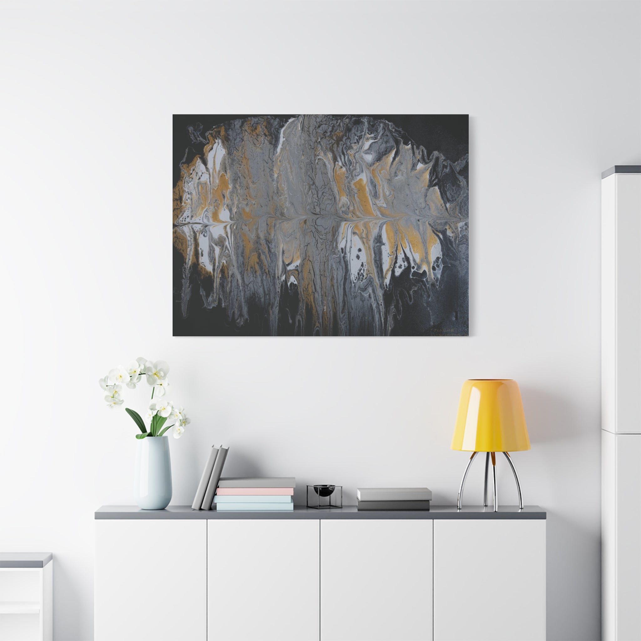 Flatline - Matte Canvas Print