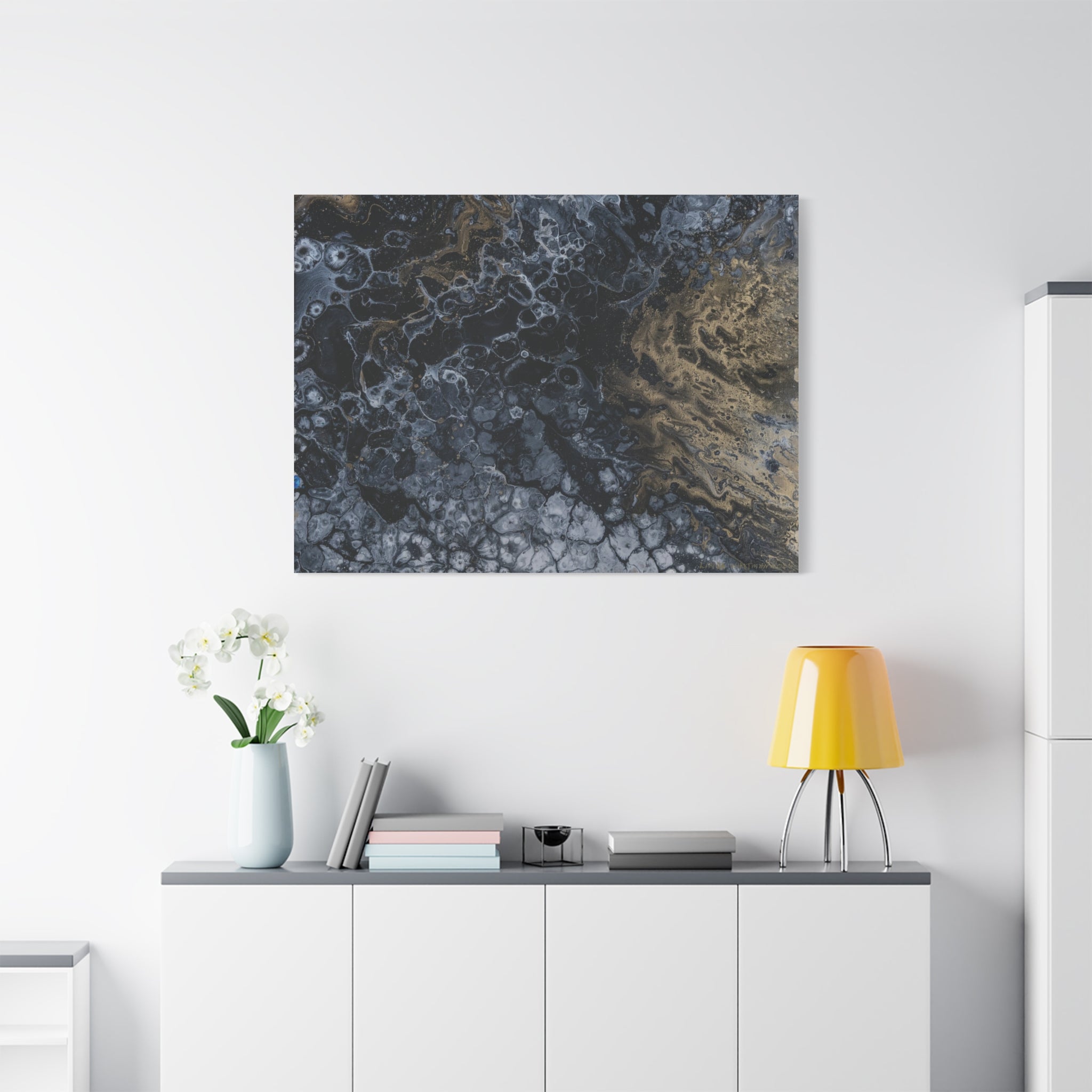 Stormy Coast - Matte Stretched Wall Art