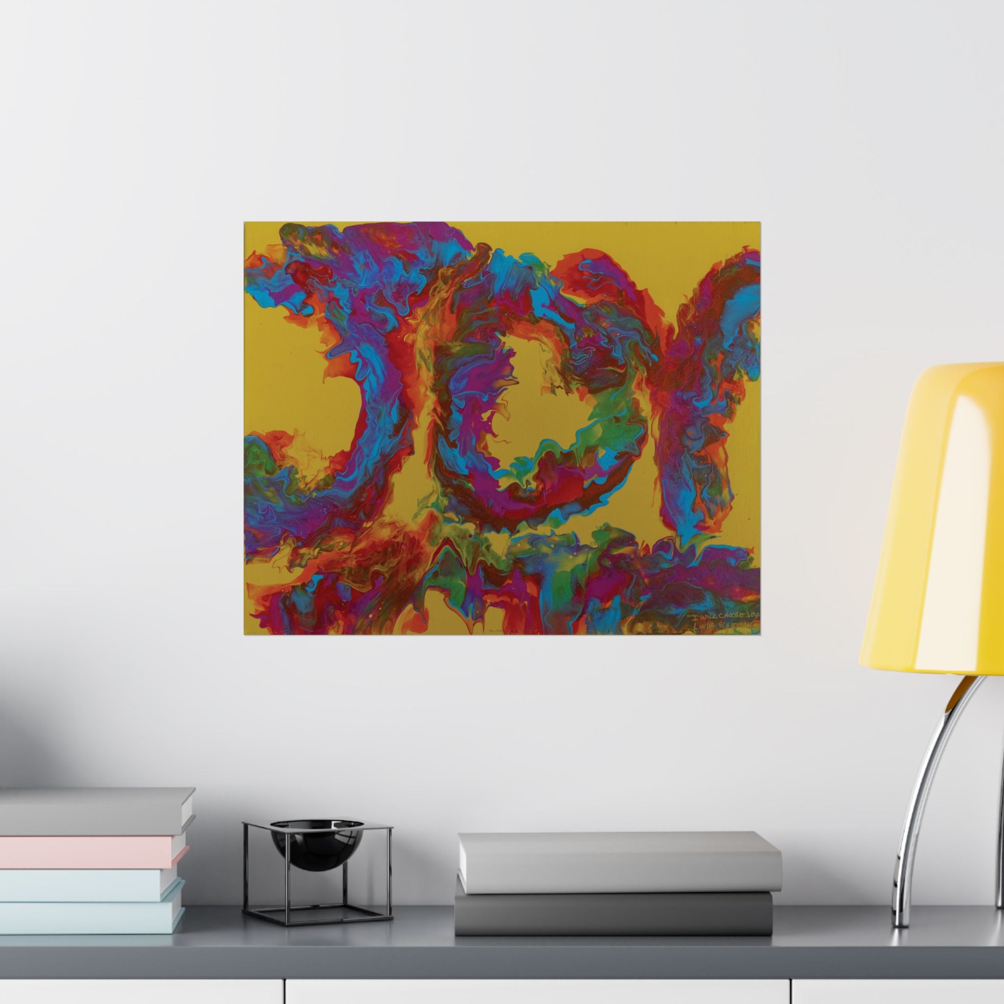 JOY - Matte Horizontal Poster