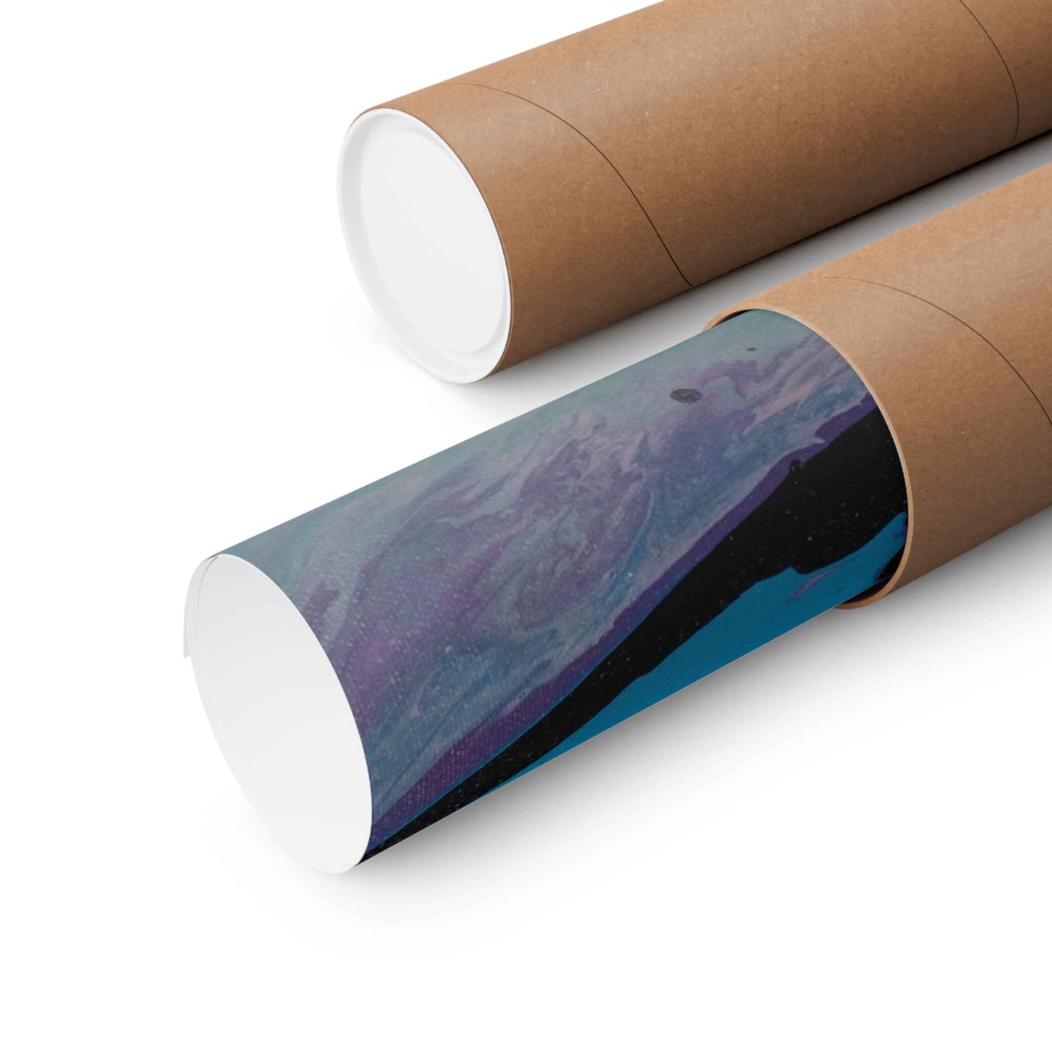 Ocean Swirl - Matte Poster