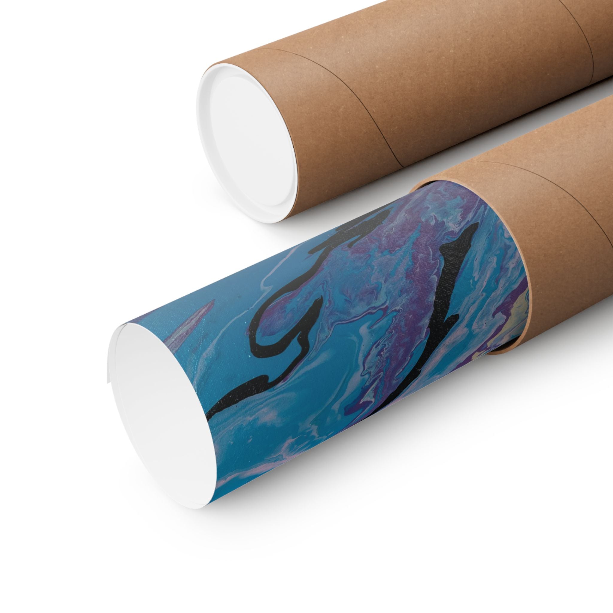 Ocean Swirl - Matte Poster