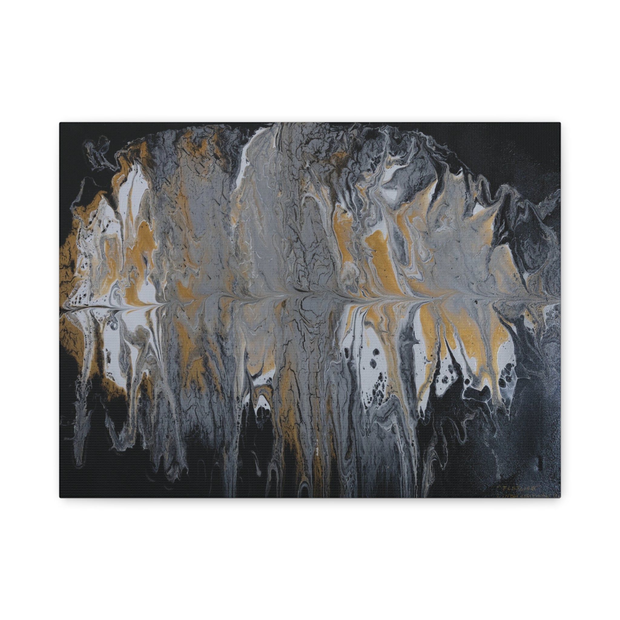 Flatline - Matte Canvas Print