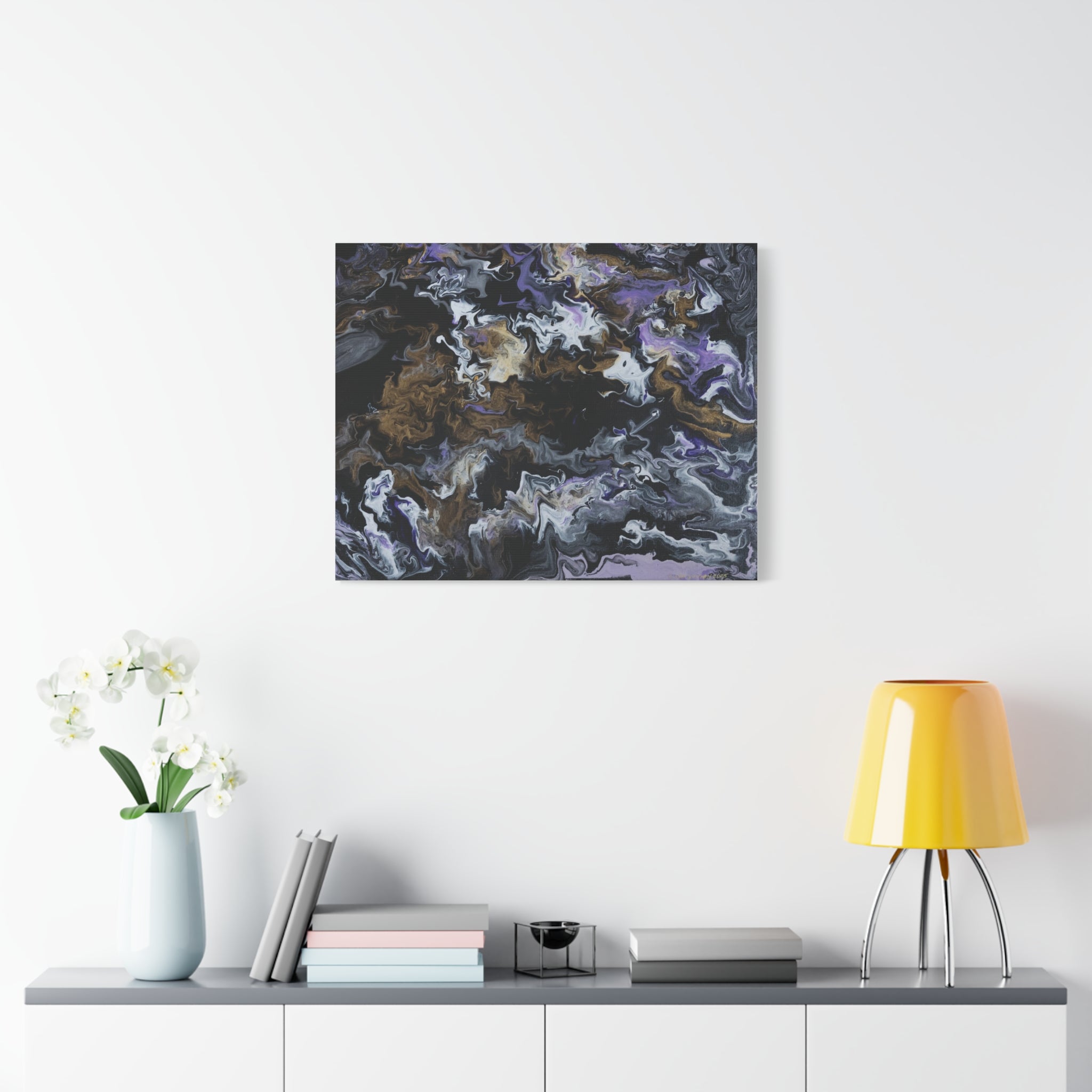 Storm of the Mind —  Matte Stretched Wall Art