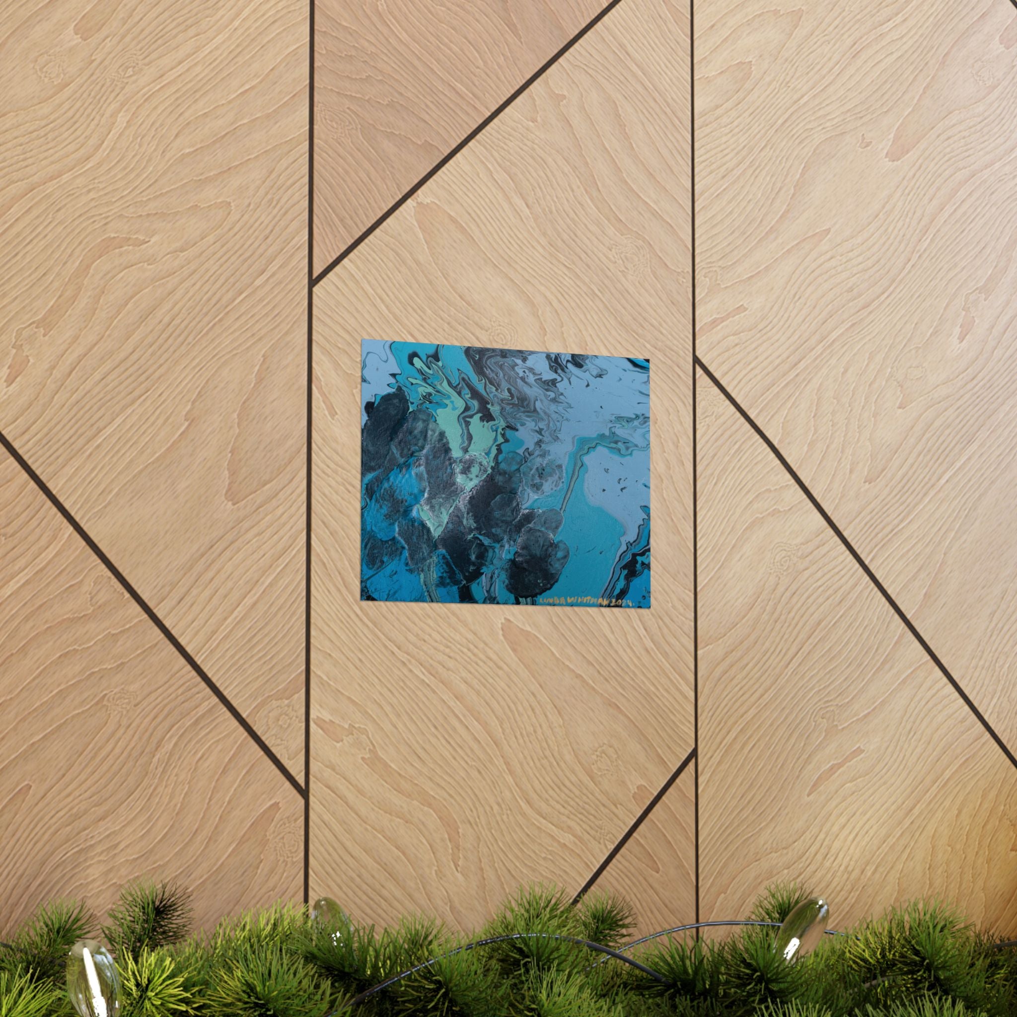 Calming Tide - Matte Horizontal Poster