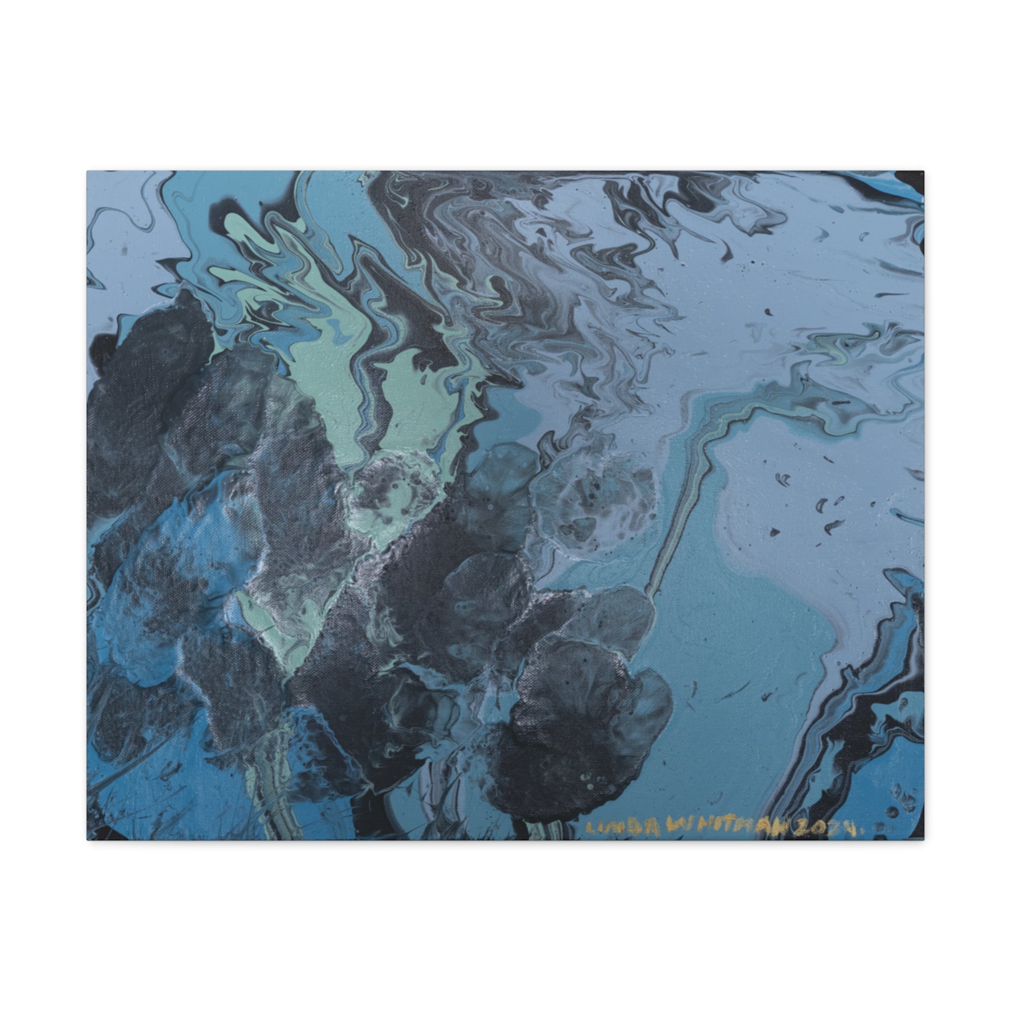 Calming Tide — Matte Stretched Wall Art