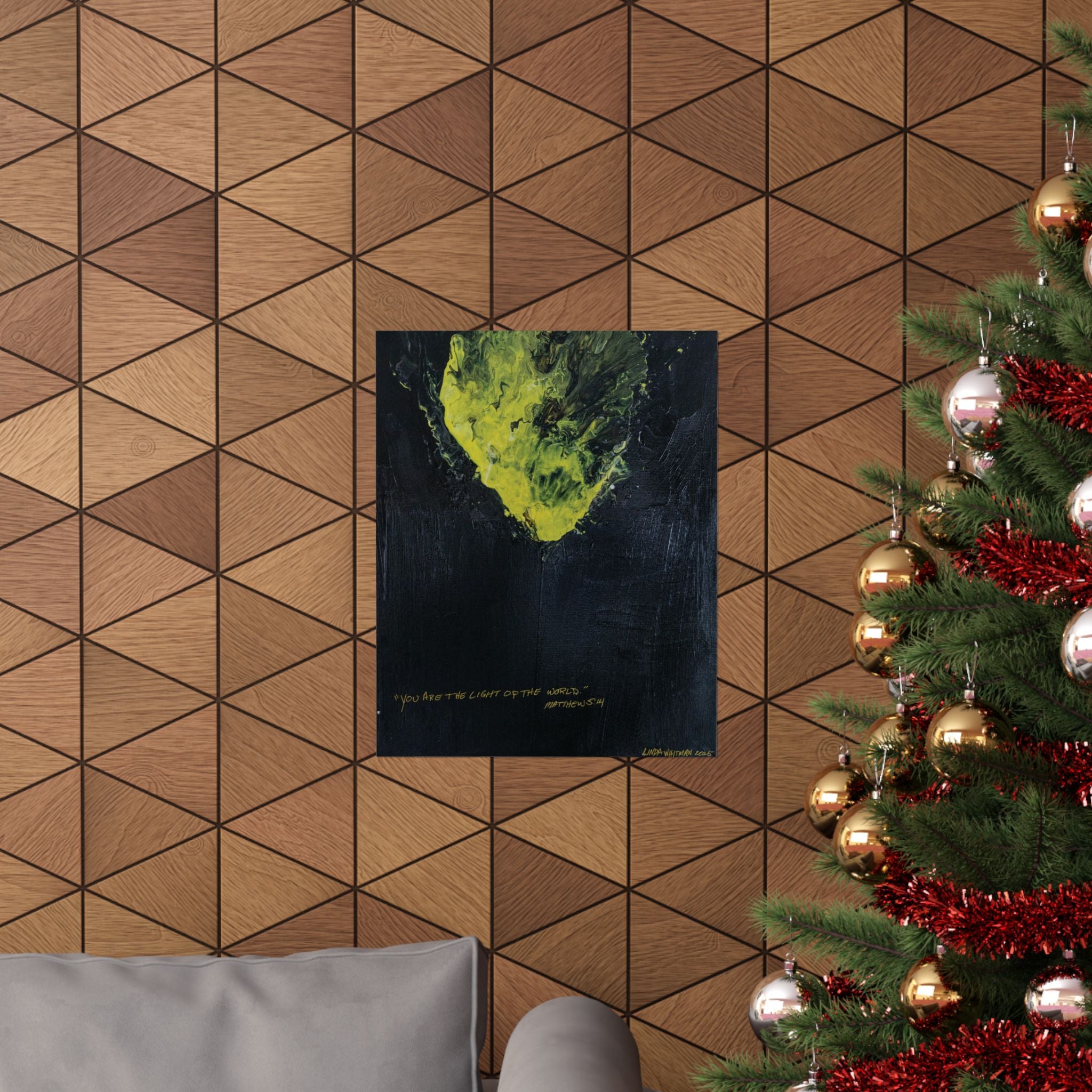You are the Light - Matte Vertical Poster