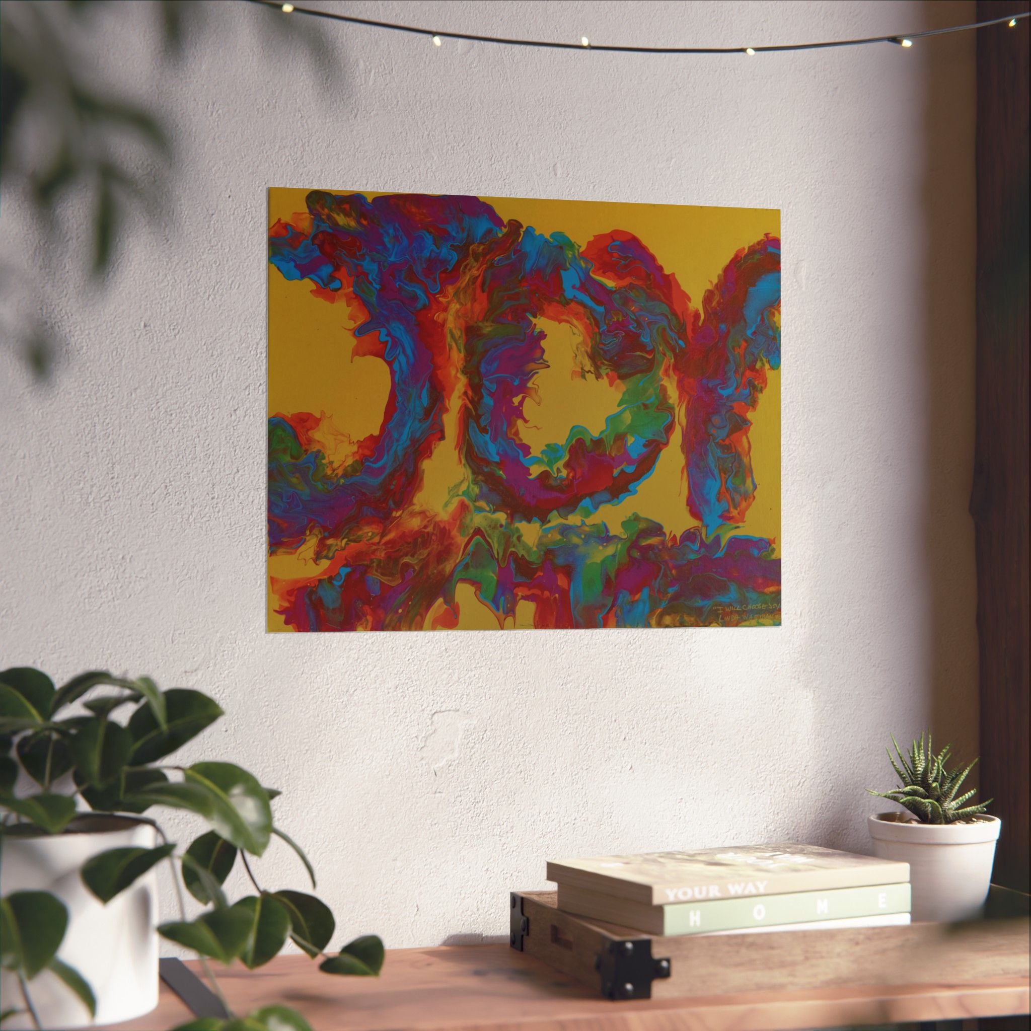 JOY - Matte Horizontal Poster