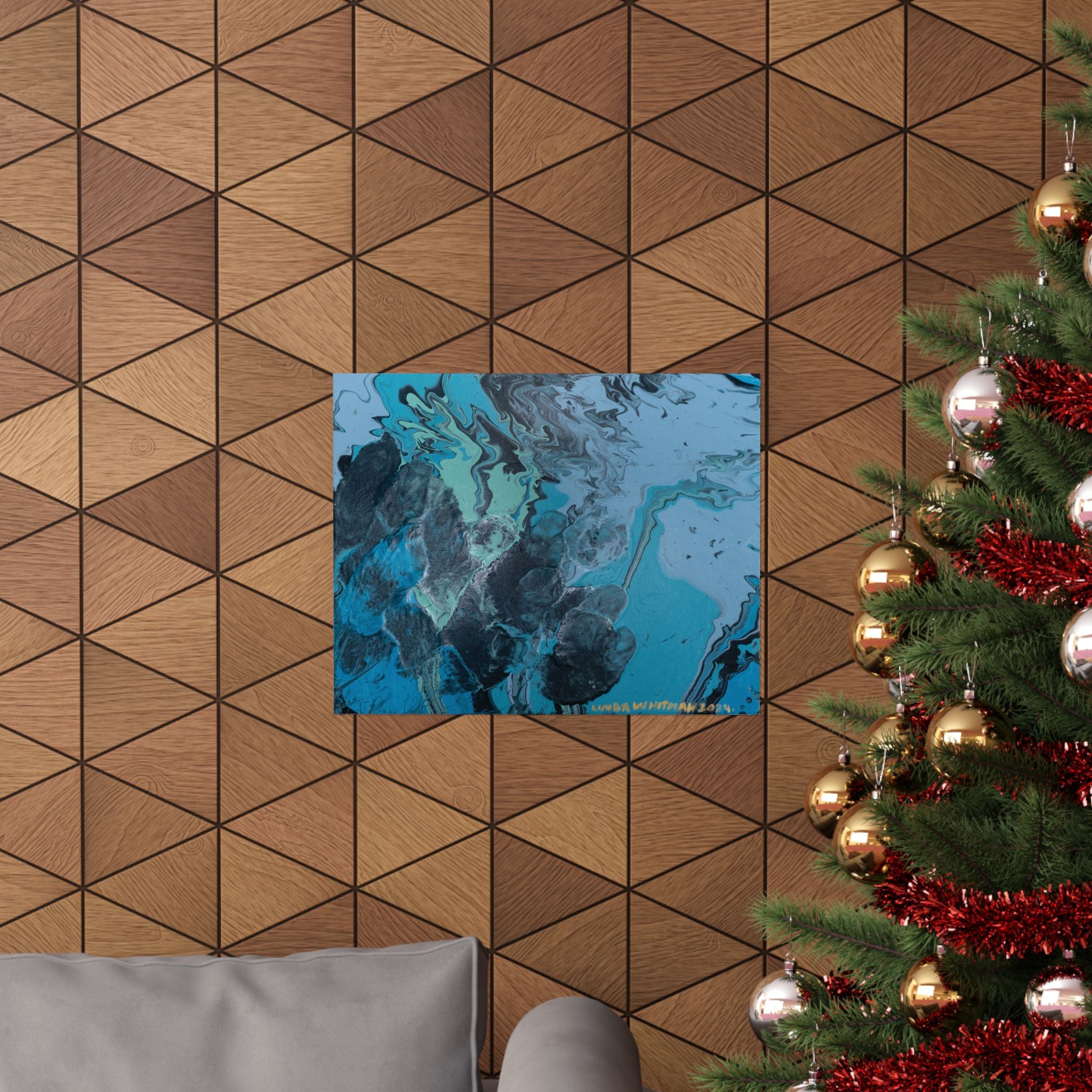 Calming Tide - Matte Horizontal Poster