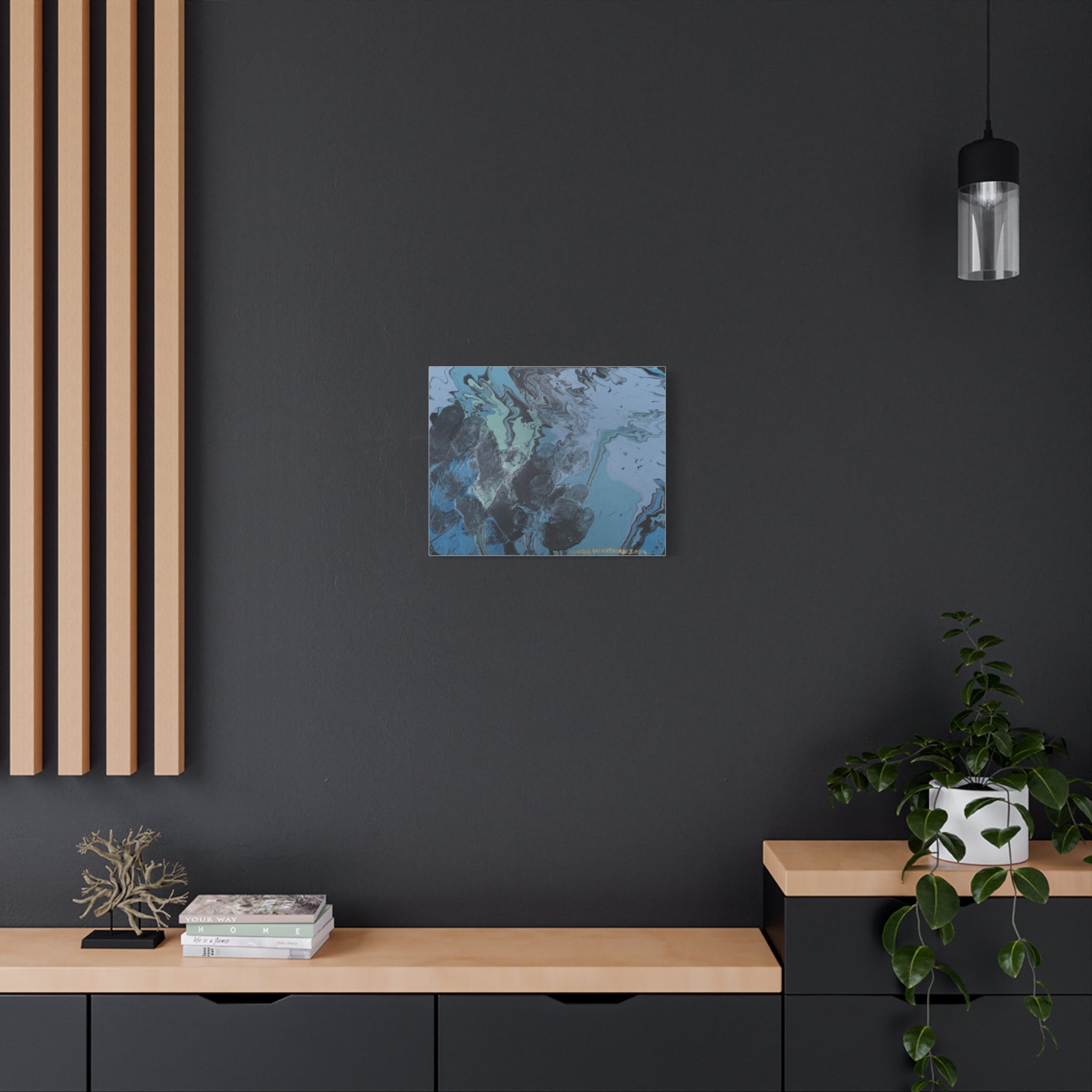 Calming Tide — Matte Stretched Wall Art