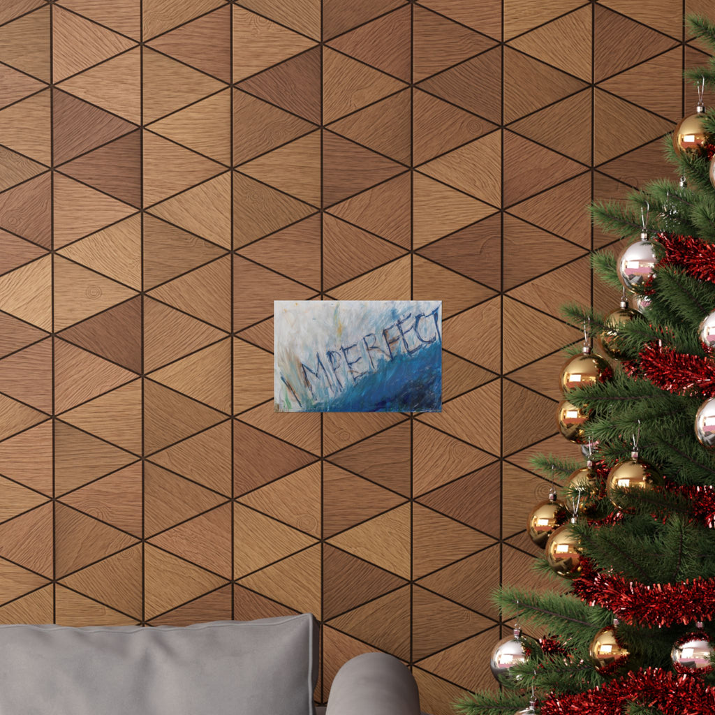 Imperfect - Matte Horizontal Poster