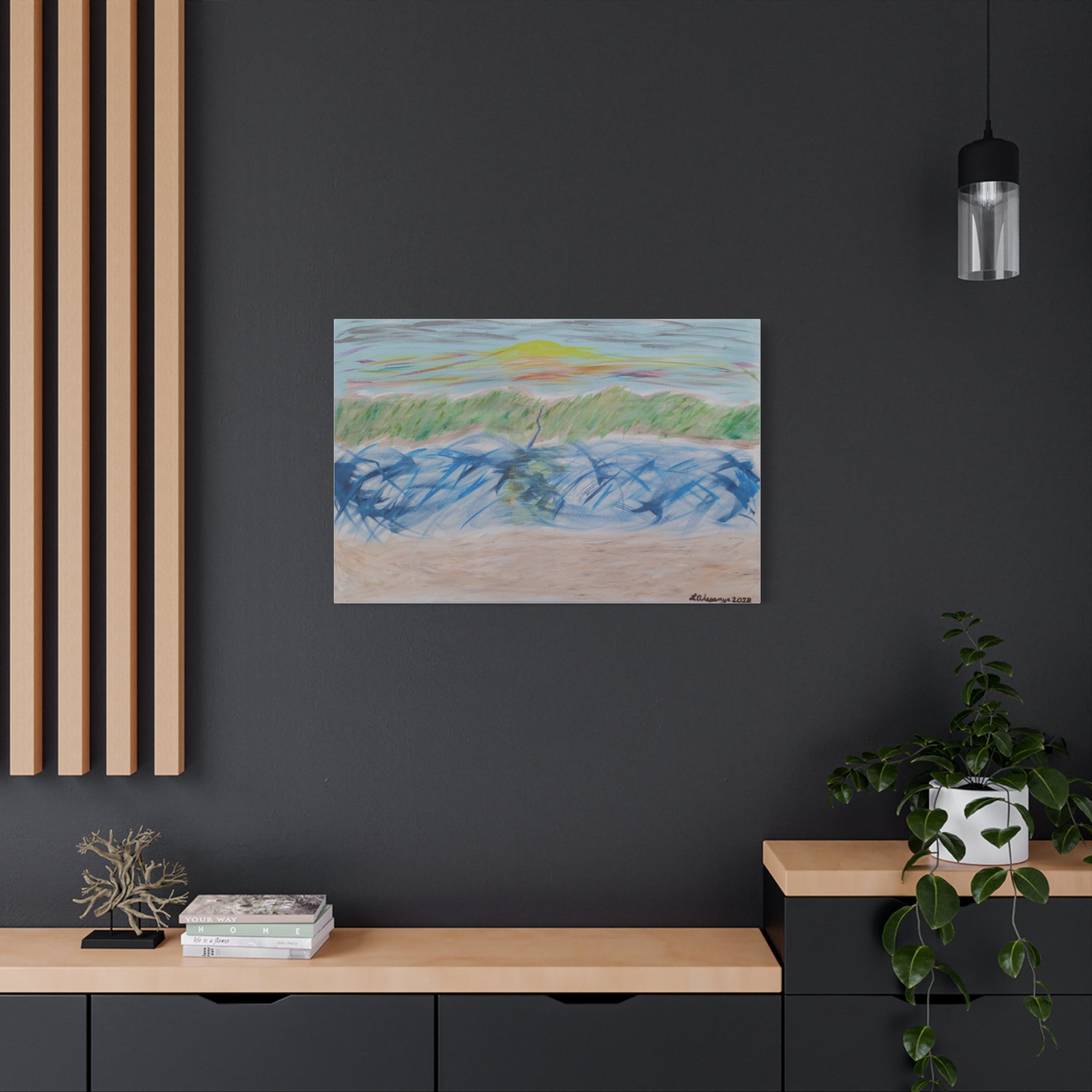 Promised Land - Matte Canvas Print