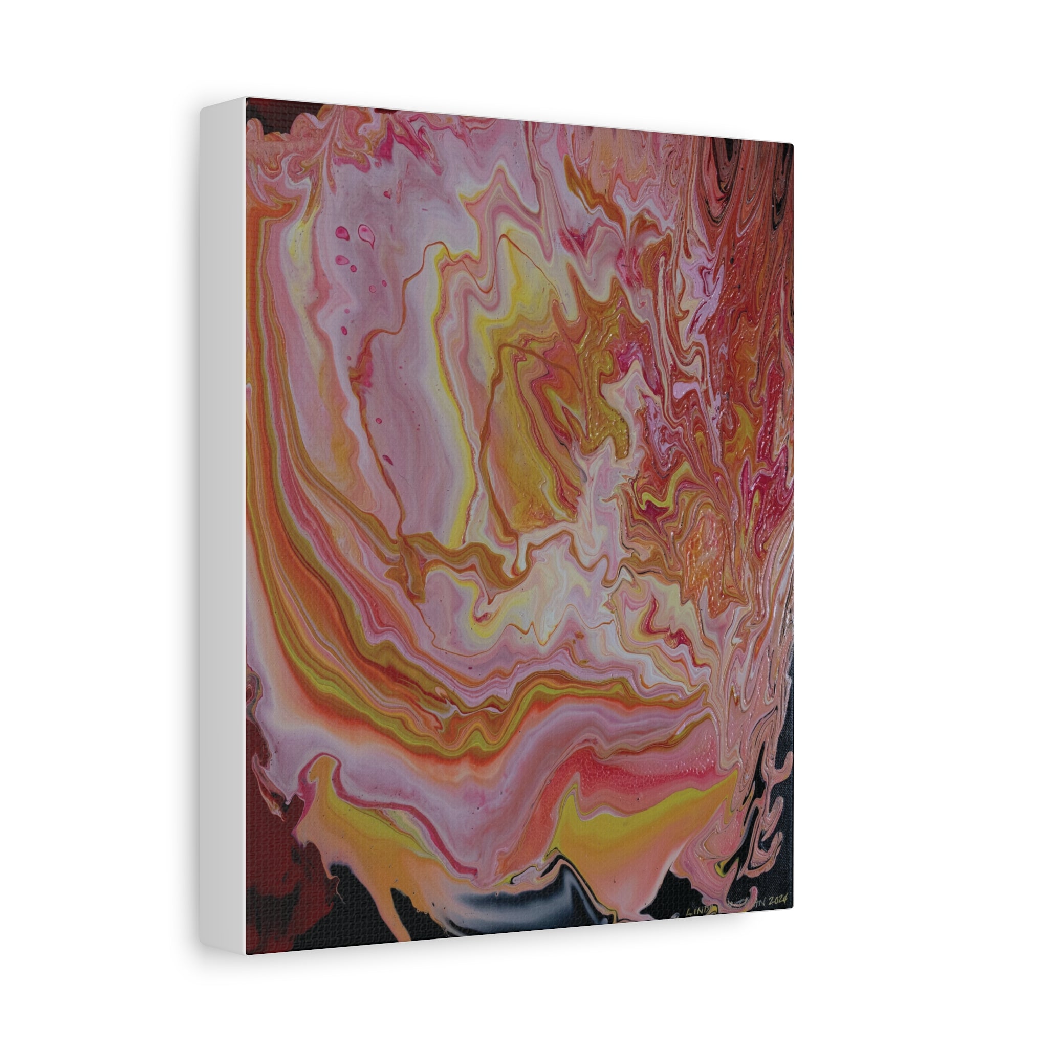 Pink Sunrise - Matte Canvas Wall Art
