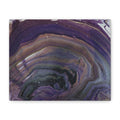 Purple Agate — Stretched Canvas
