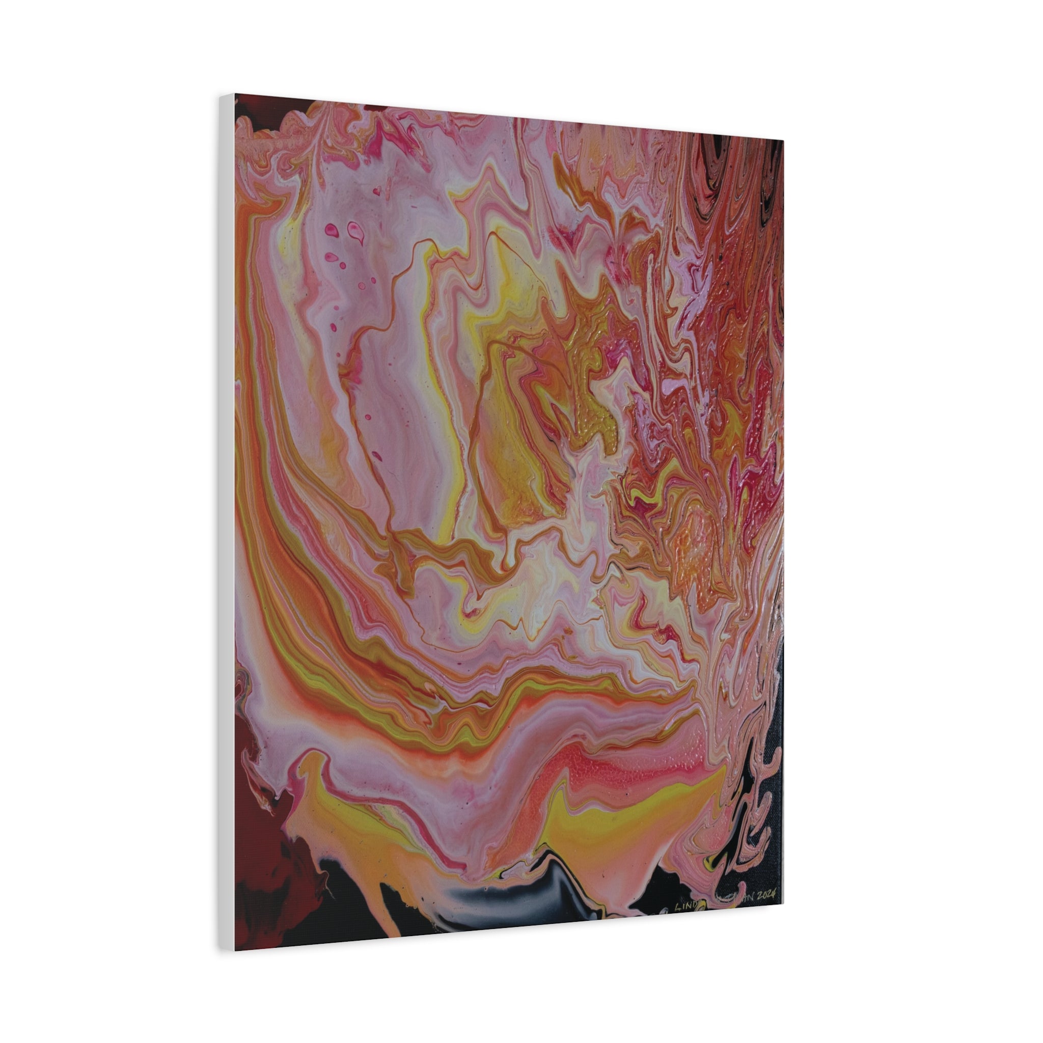 Pink Sunrise - Matte Canvas Wall Art