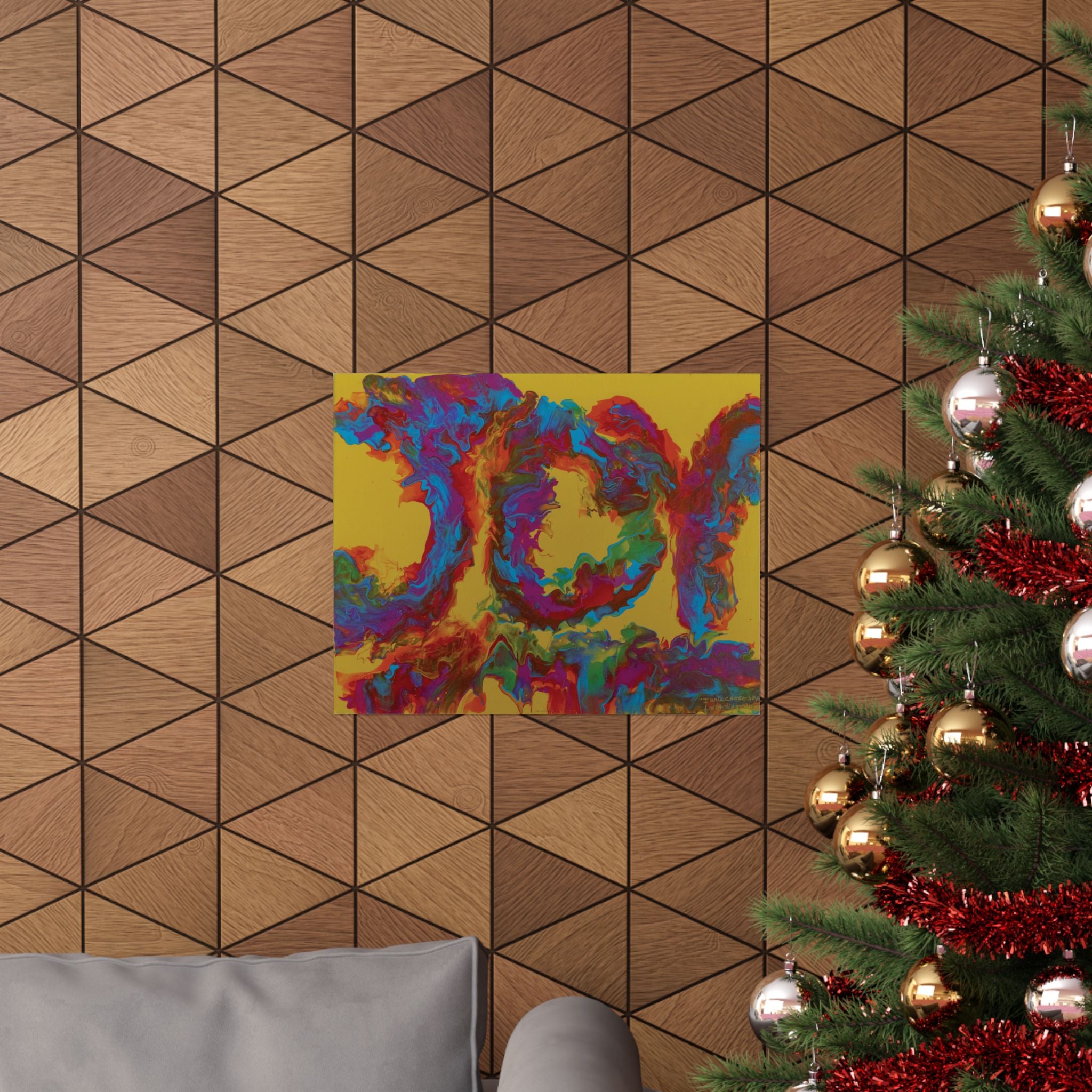 JOY - Matte Horizontal Poster