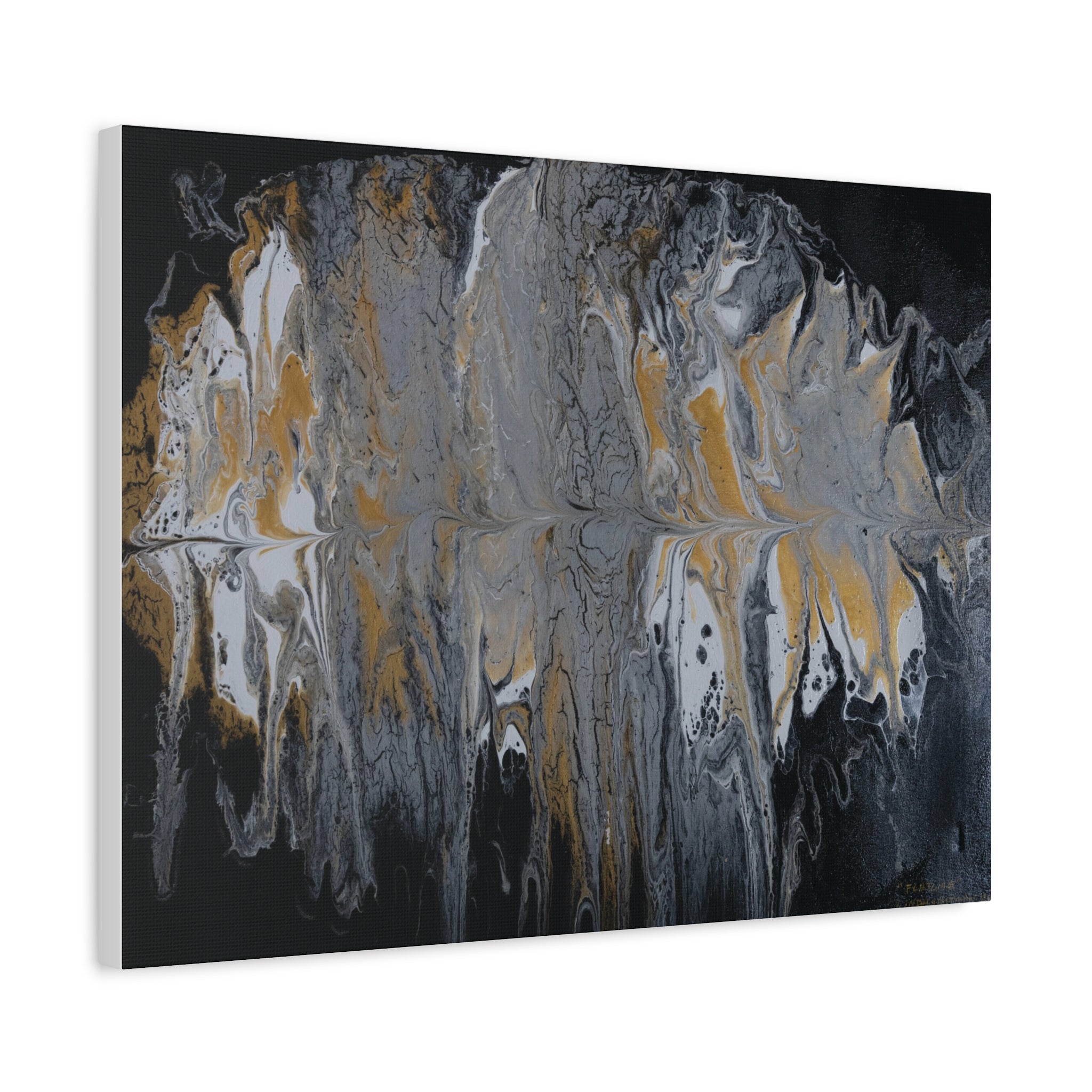 Flatline - Matte Canvas Print
