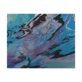 Ocean Swirl – Matte Stretched Canvas
