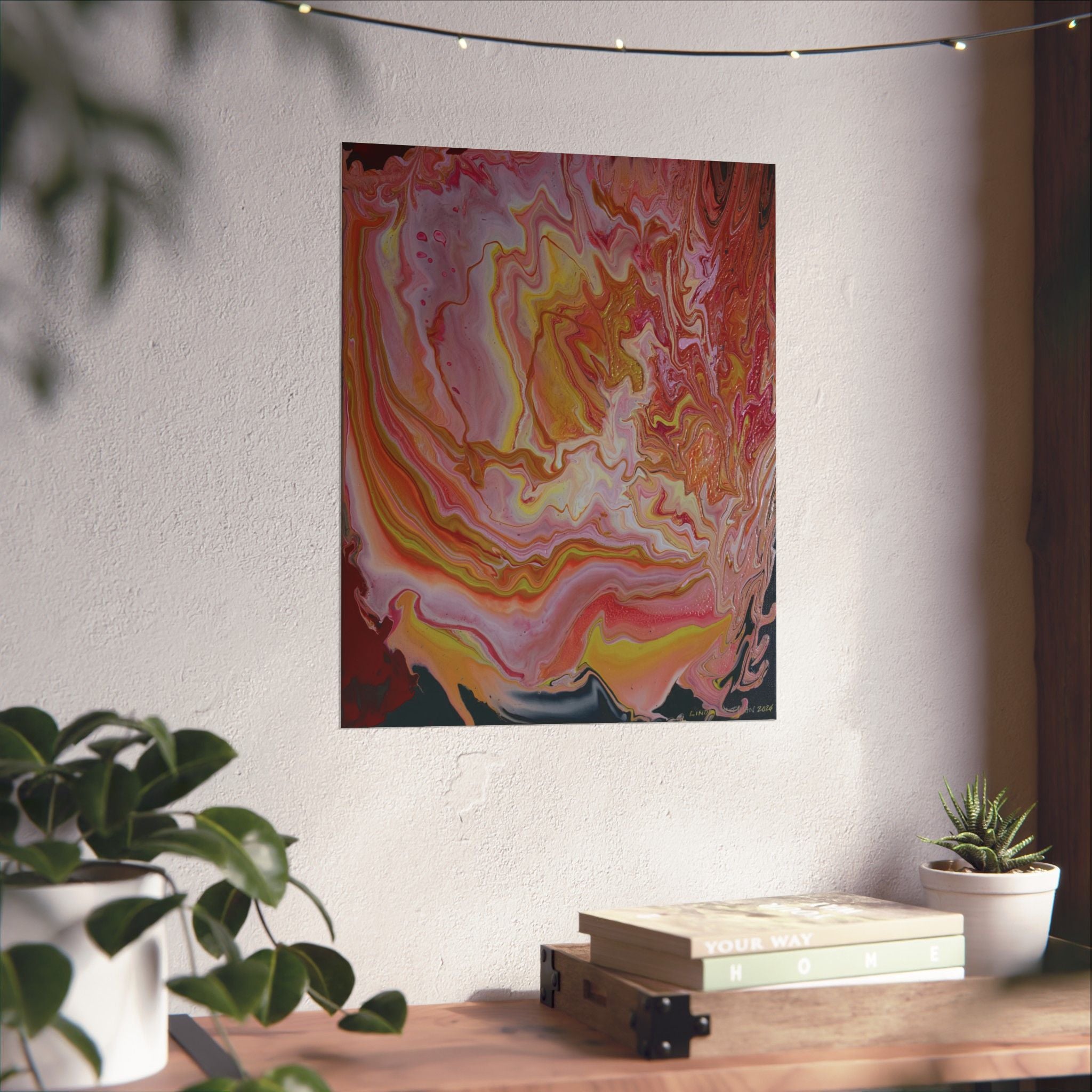 Pink Sunset - Matte Poster