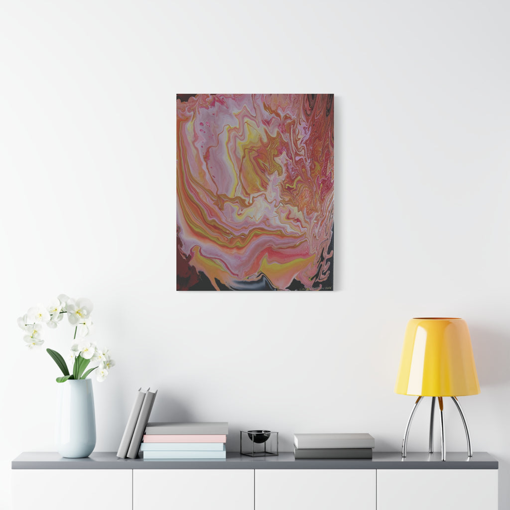 Pink Sunrise - Matte Canvas Wall Art