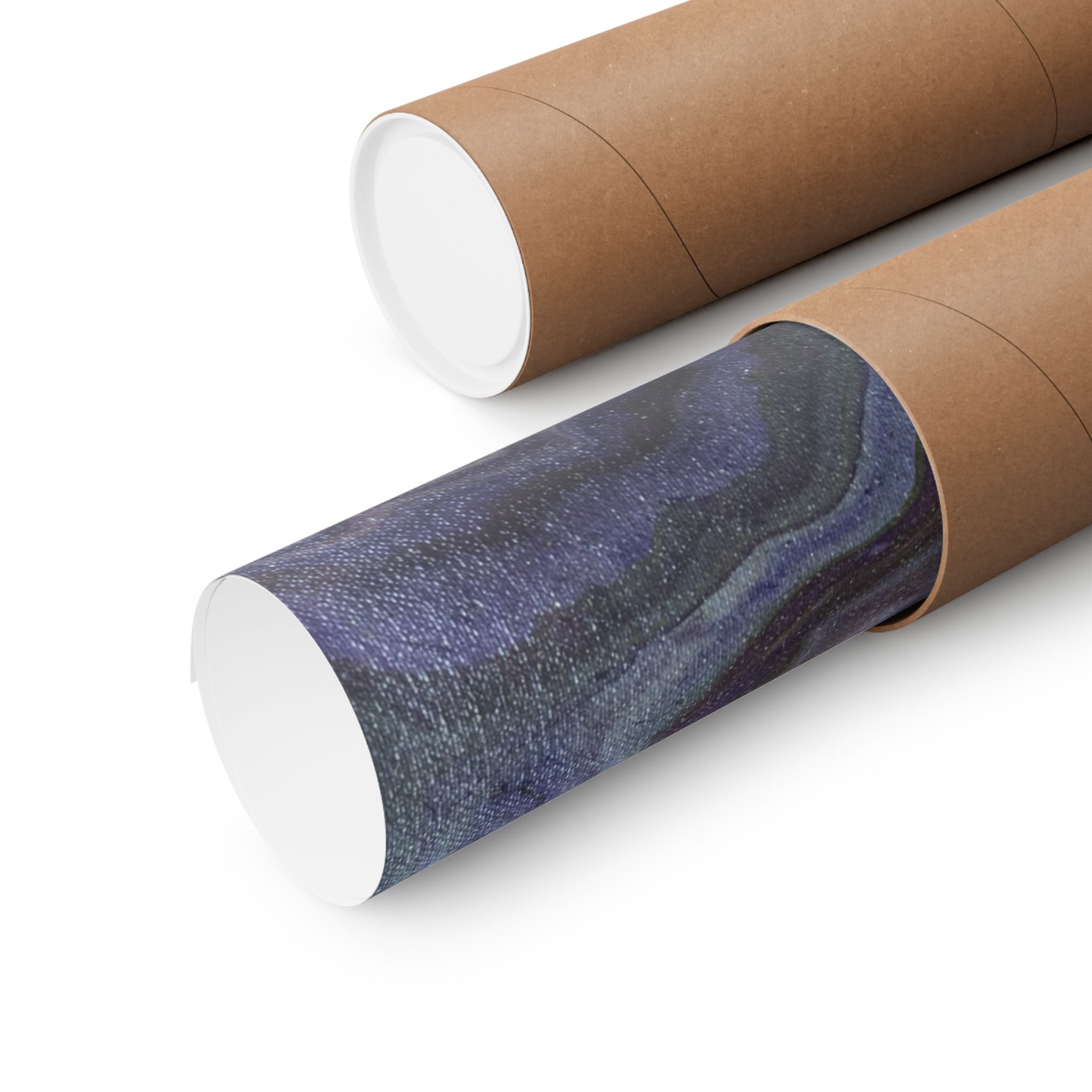 Purple Agate - Matte Poster