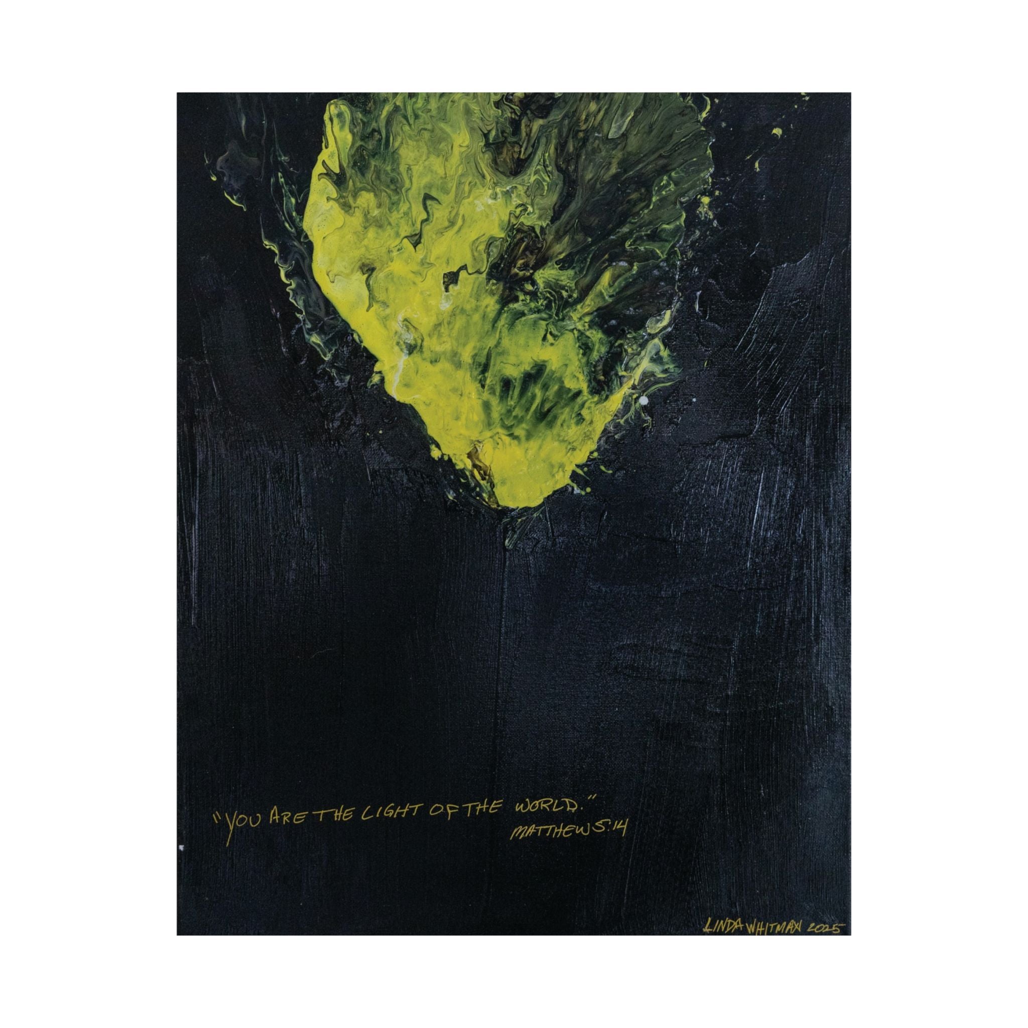 You are the Light - Matte Vertical Poster