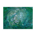 Green Vortex - Matte Horizontal Poster