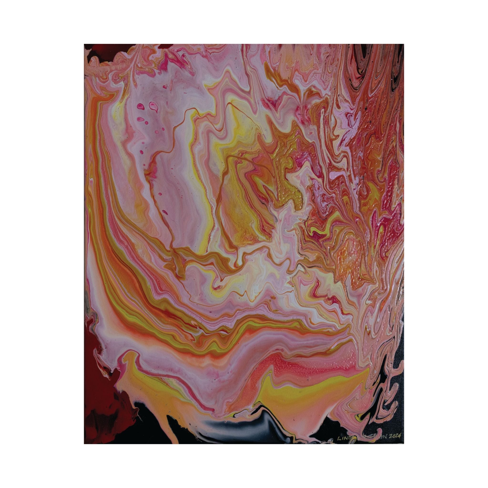 Pink Sunset - Matte Poster