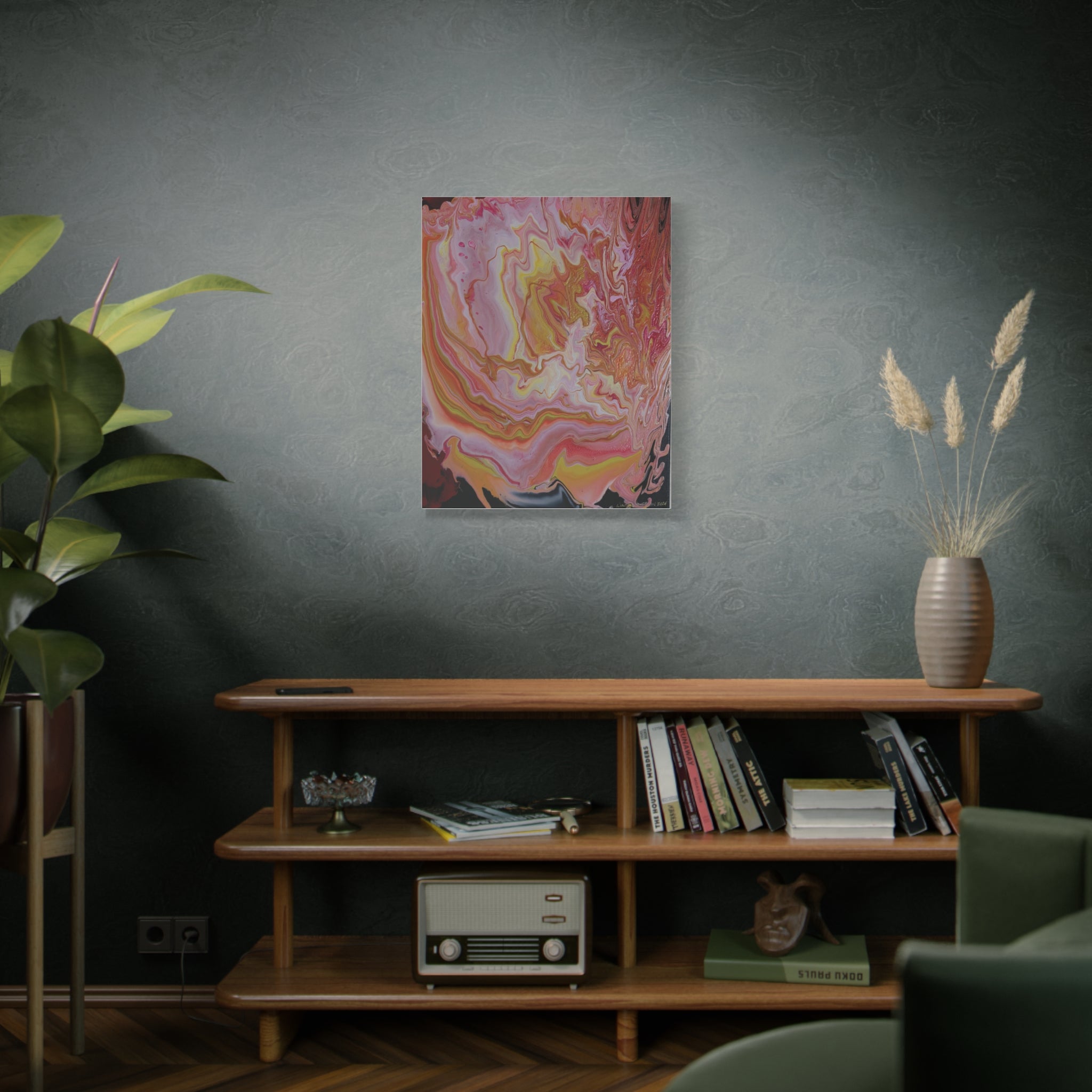 Pink Sunrise - Matte Canvas Wall Art